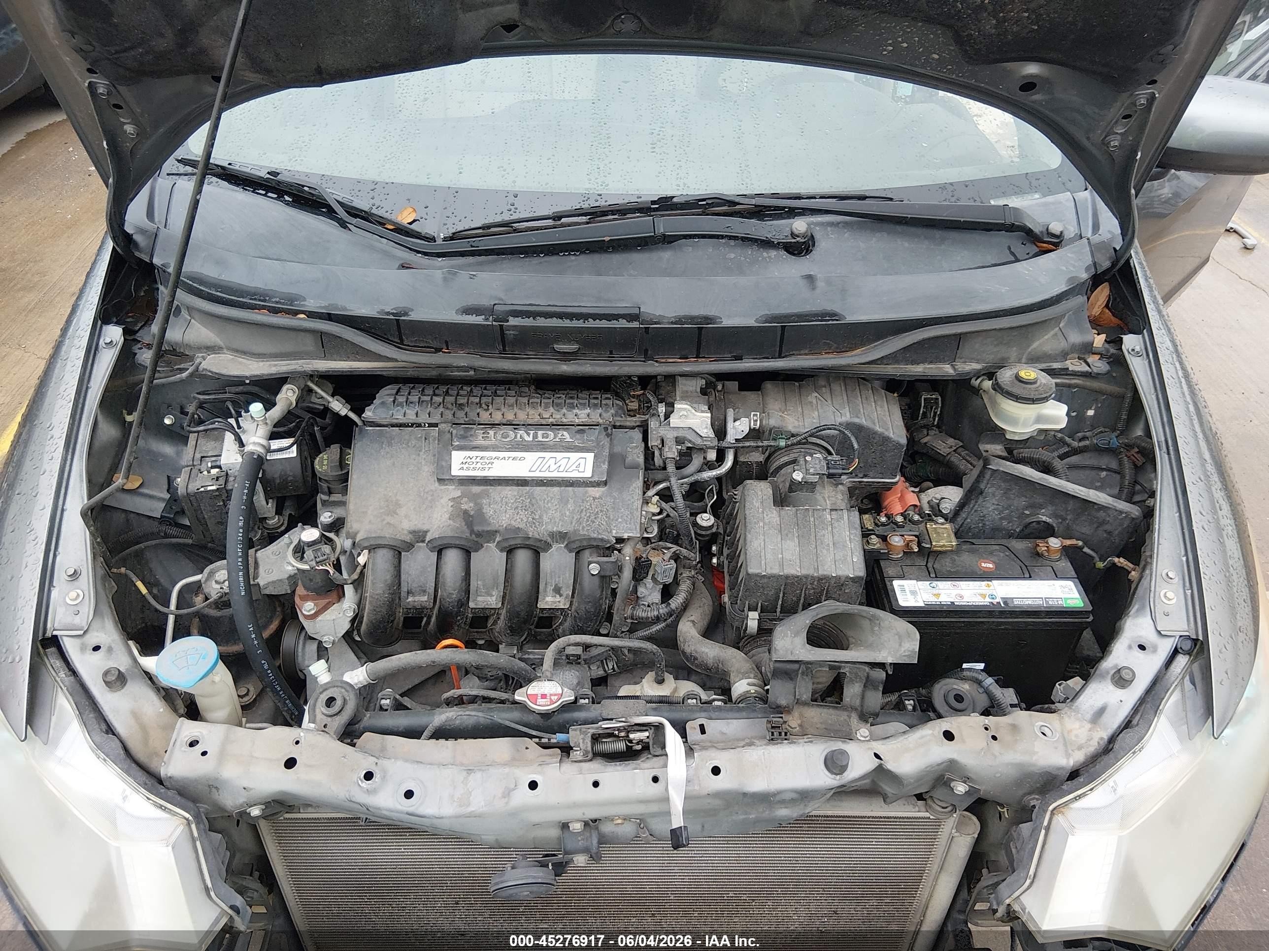 2011 Honda Insight   Gray vin: JHMZE2H35BS012525