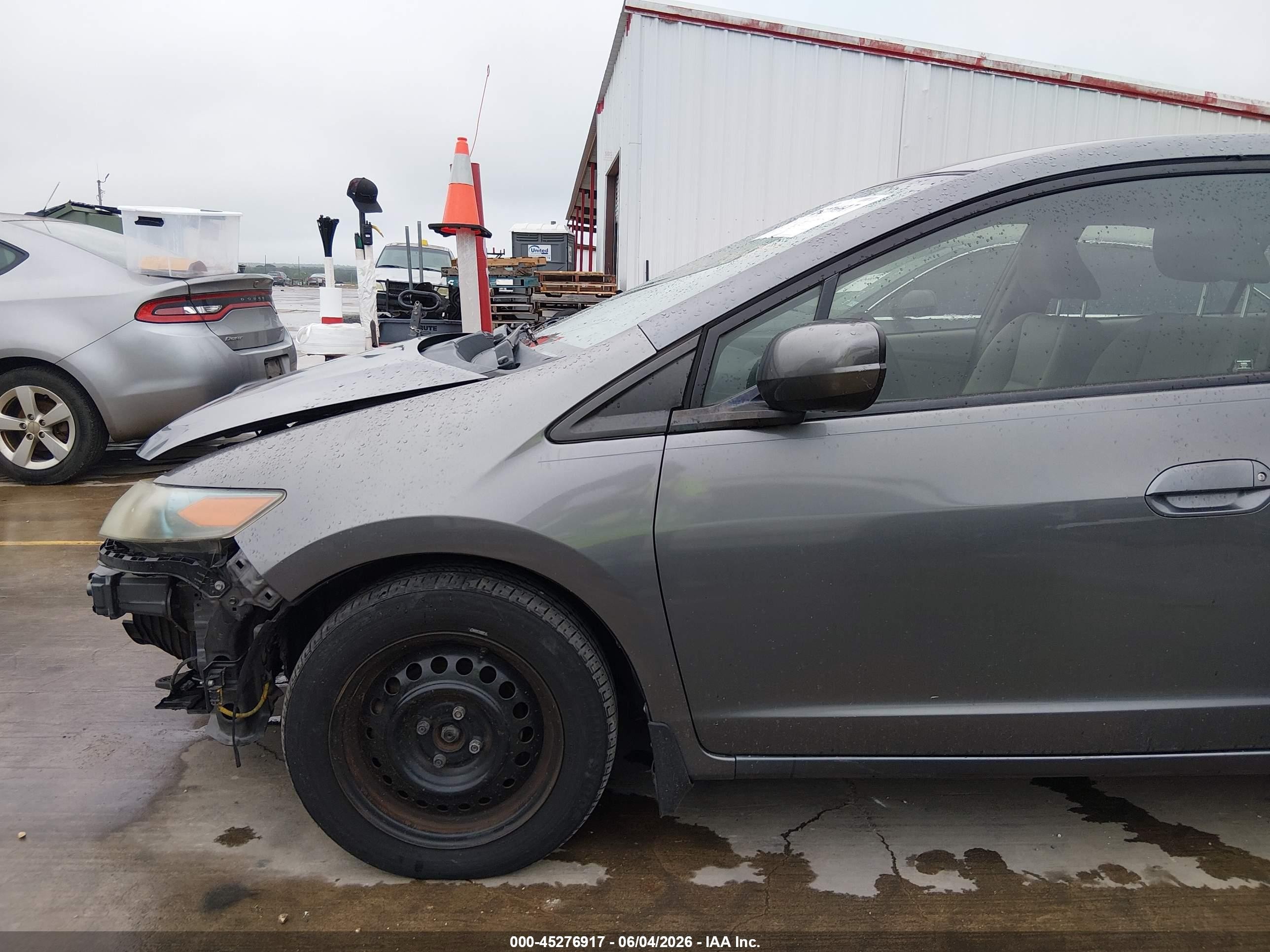 2011 Honda Insight   Gray vin: JHMZE2H35BS012525