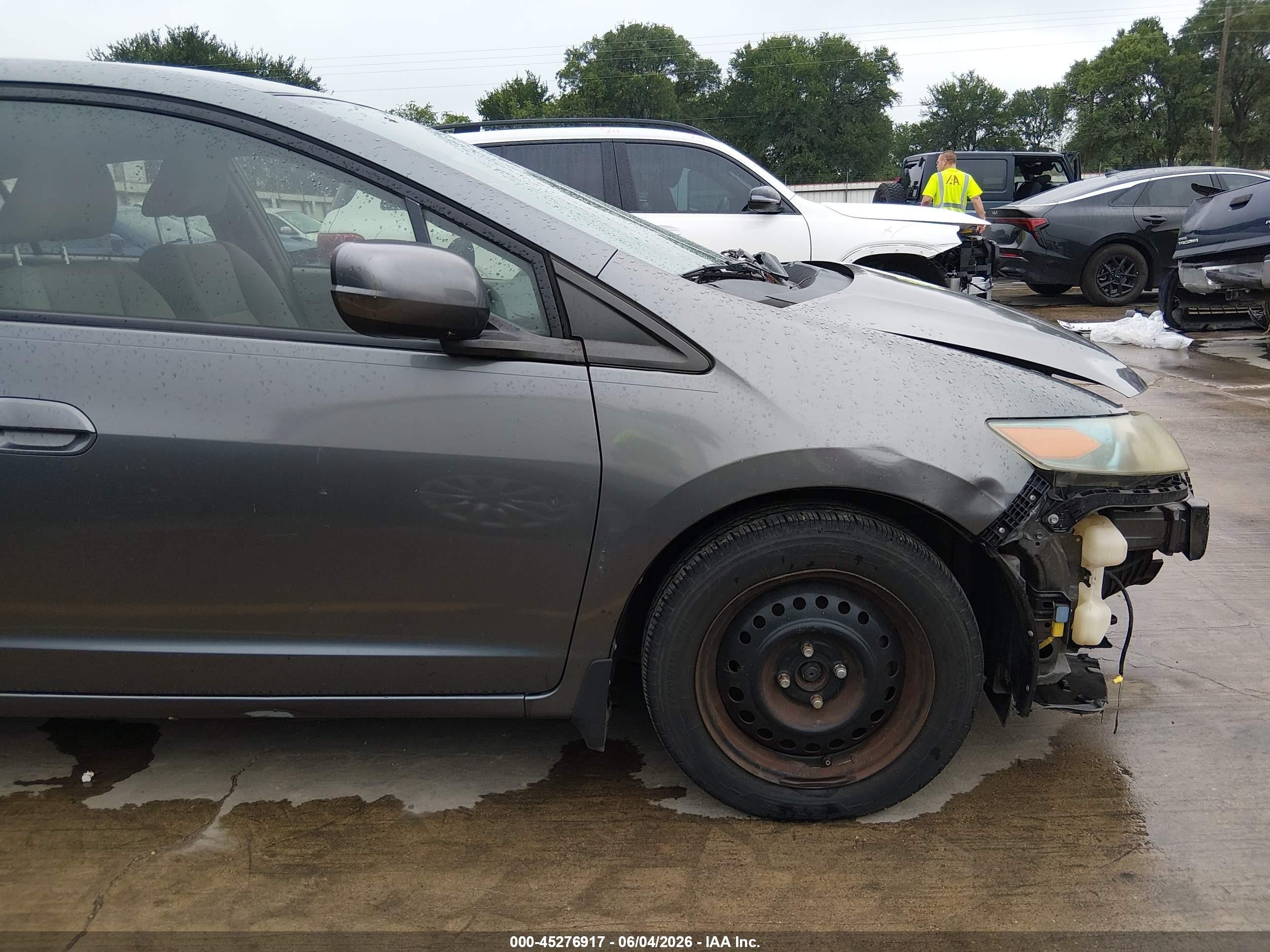 2011 Honda Insight   Gray vin: JHMZE2H35BS012525