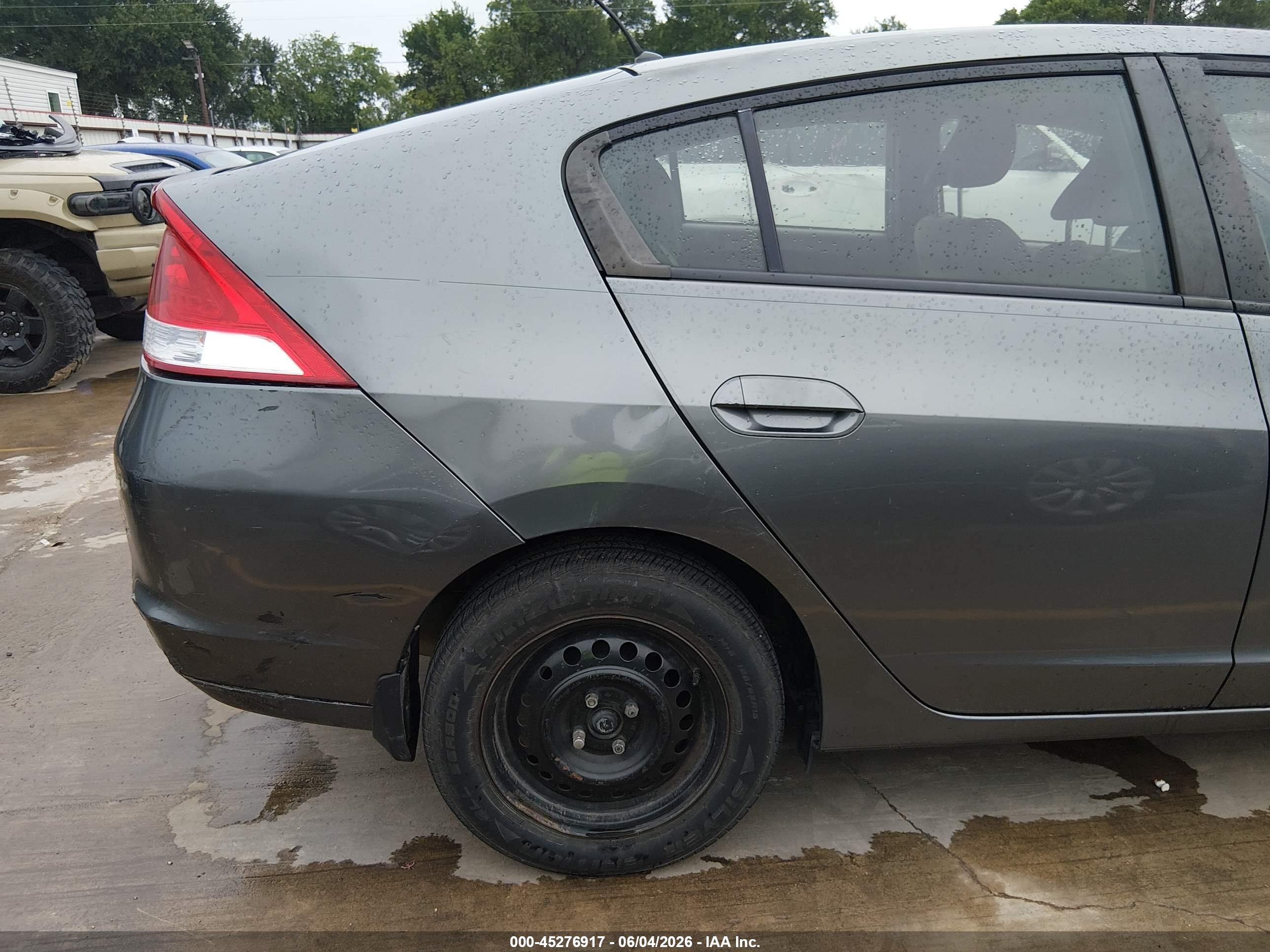 2011 Honda Insight   Gray vin: JHMZE2H35BS012525