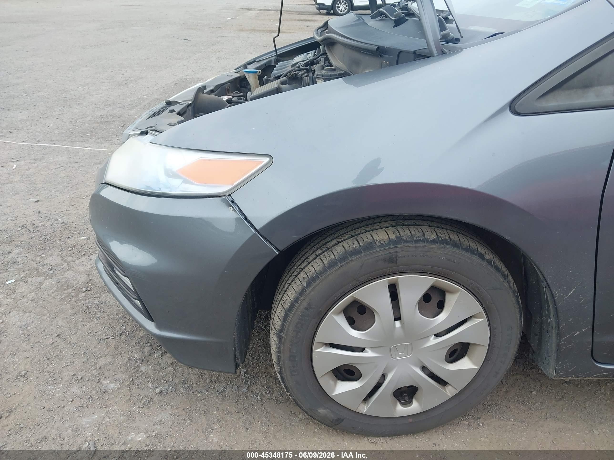 2012 Honda Insight   Gray vin: JHMZE2H35CS002269