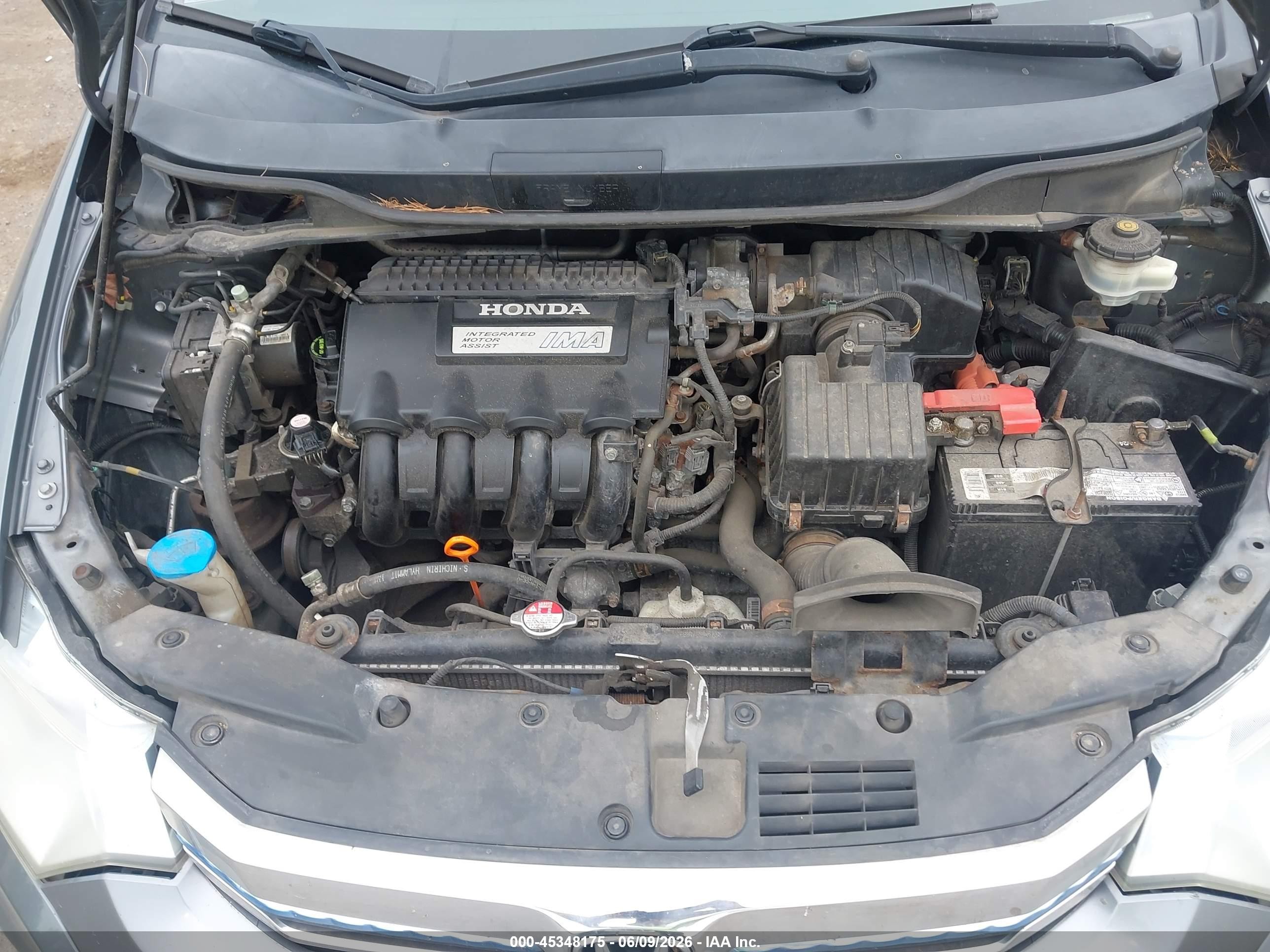 2012 Honda Insight   Gray vin: JHMZE2H35CS002269