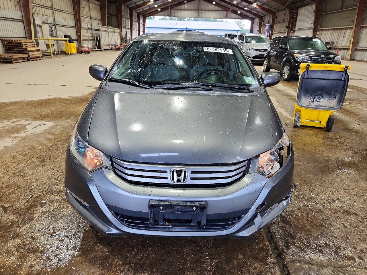 2011 Honda Insight Gray vin: JHMZE2H36BS001694