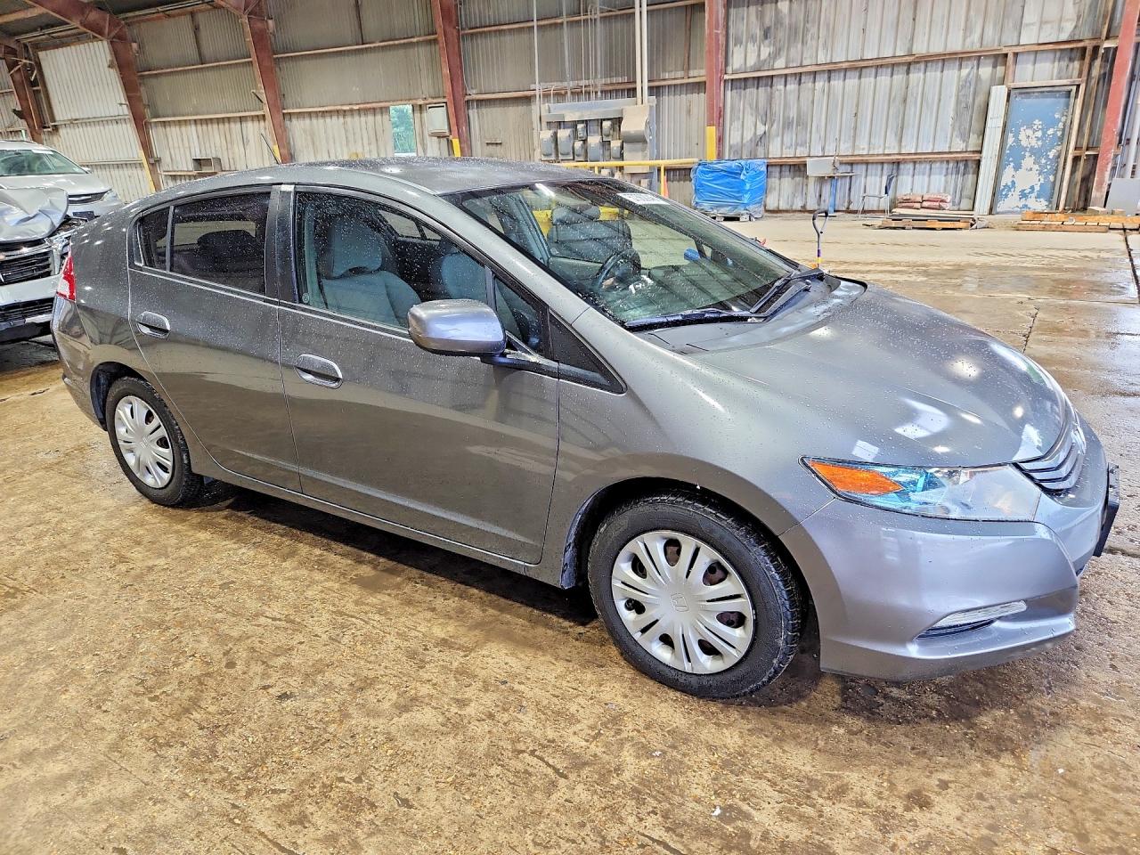 2011 Honda Insight Gray vin: JHMZE2H36BS001694