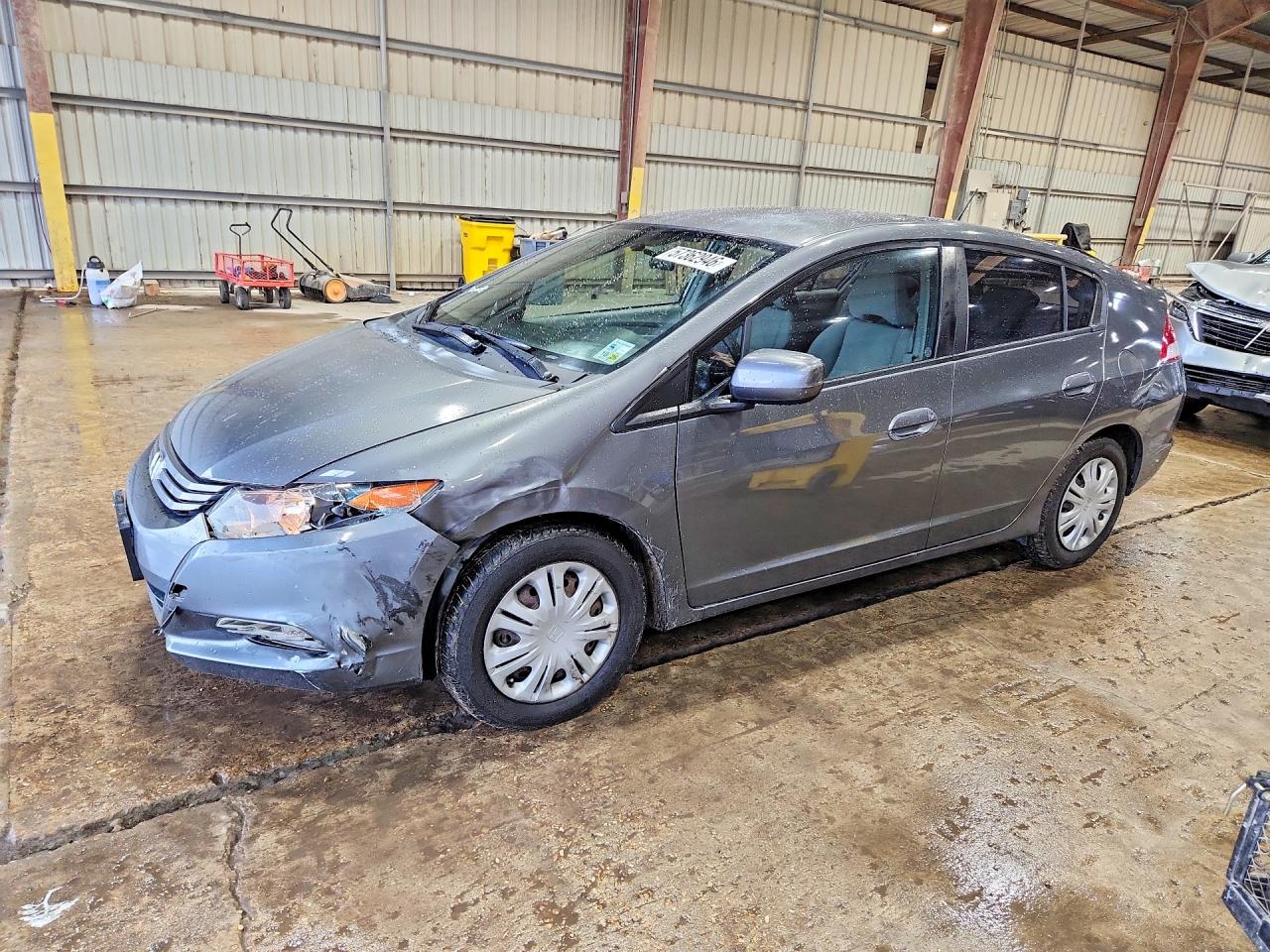 2011 Honda Insight Gray vin: JHMZE2H36BS001694