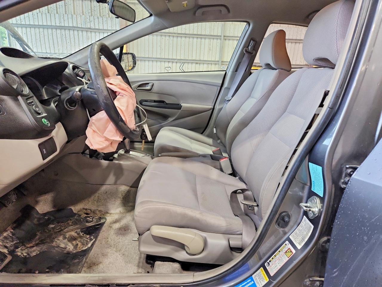 2011 Honda Insight Gray vin: JHMZE2H36BS001694