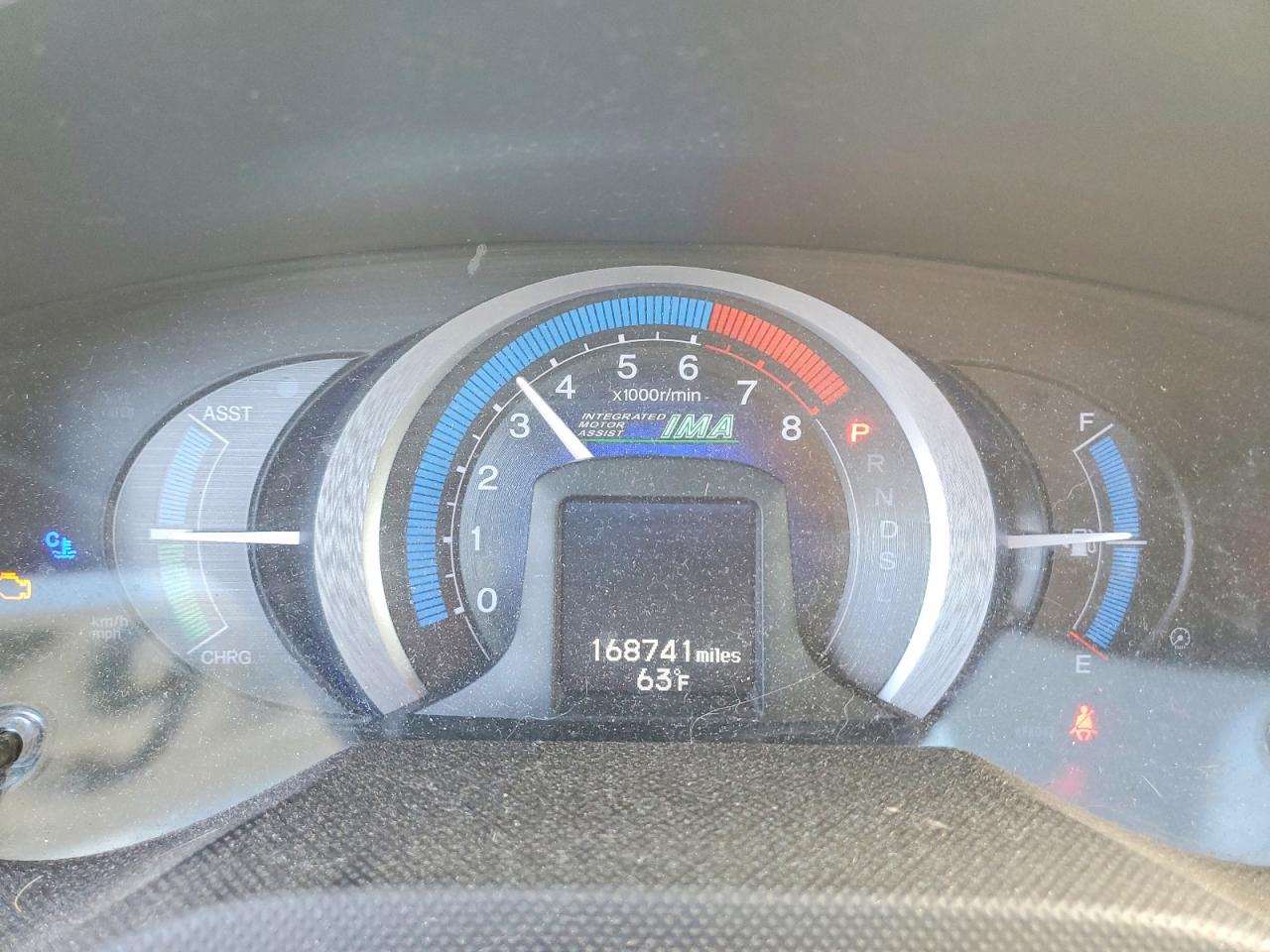 2011 Honda Insight Серый vin: JHMZE2H36BS007432