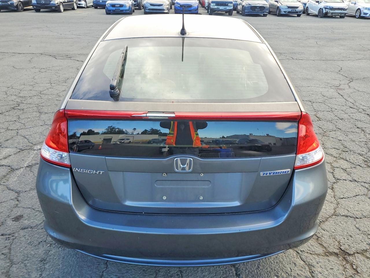 2011 Honda Insight Серый vin: JHMZE2H36BS007432