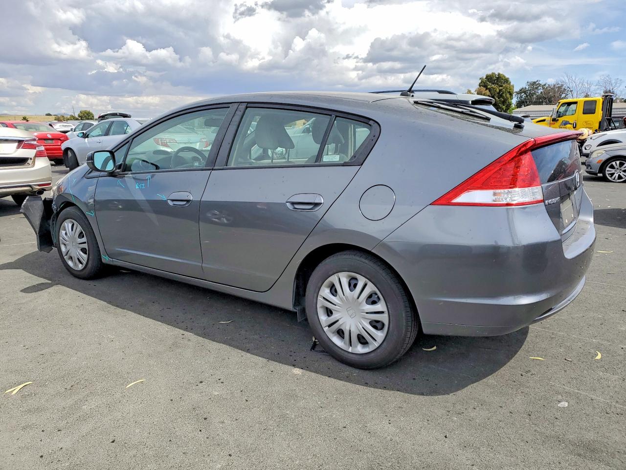 2011 Honda Insight Gray vin: JHMZE2H37BS002966