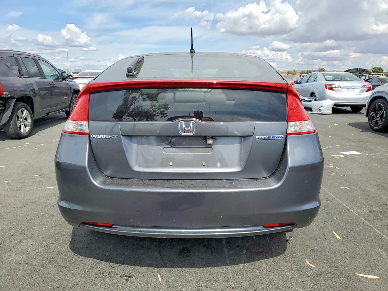 2011 Honda Insight Gray vin: JHMZE2H37BS002966