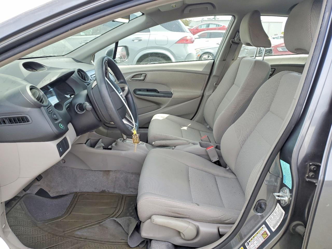 2011 Honda Insight Gray vin: JHMZE2H37BS002966