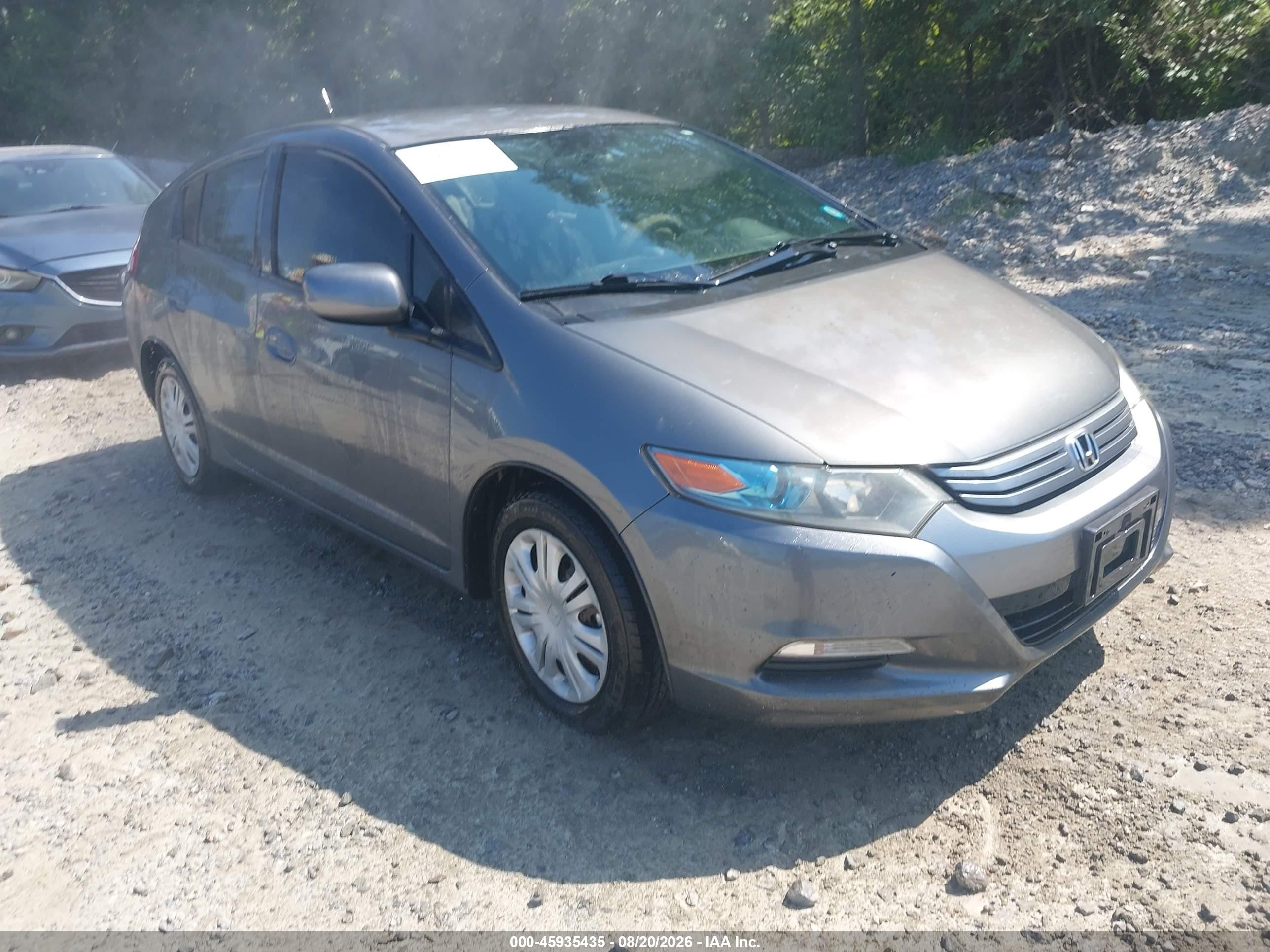 2011 Honda Insight Серый vin: JHMZE2H38BS001695