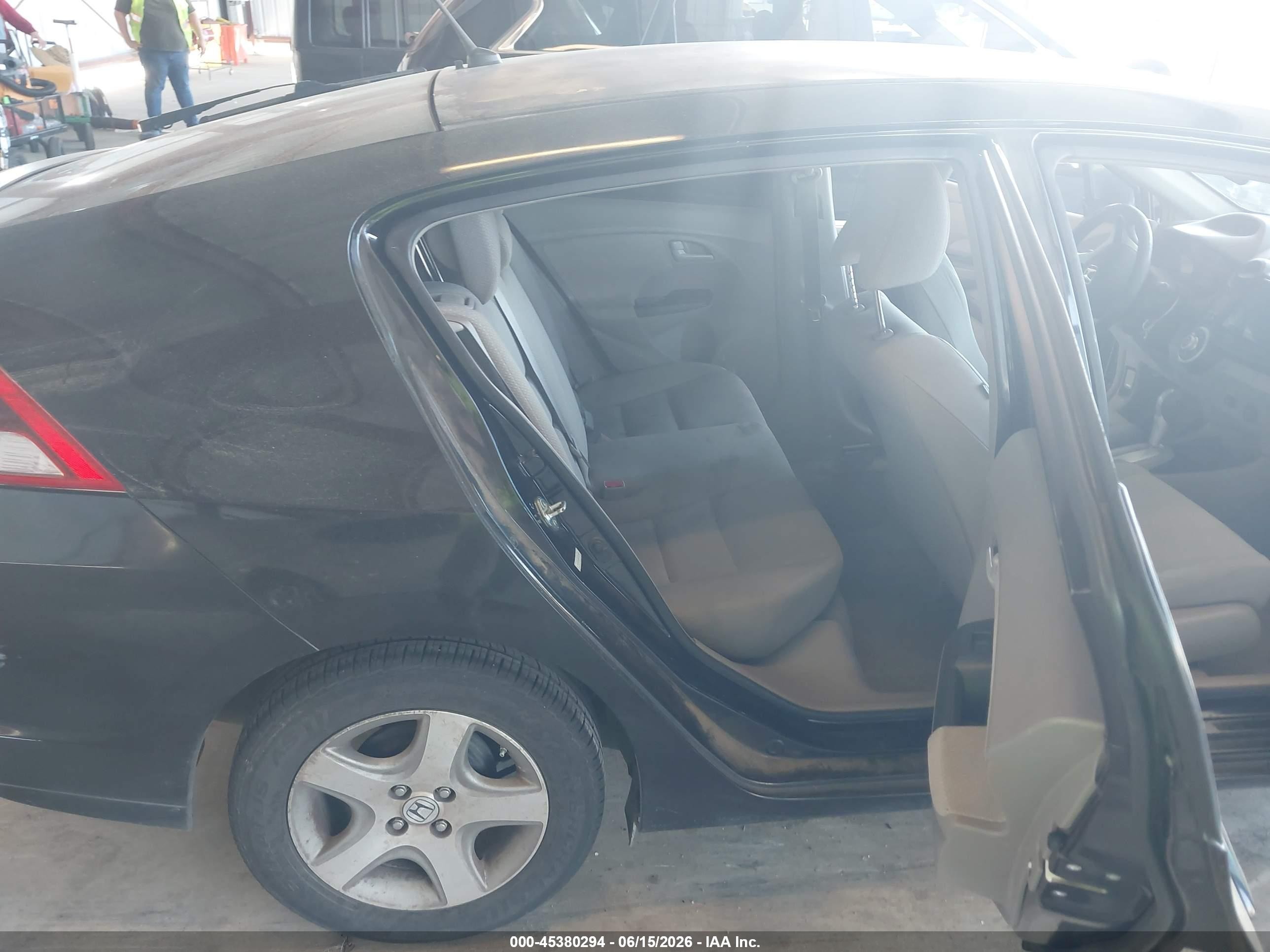 2012 Honda Insight   Black vin: JHMZE2H39CS004638