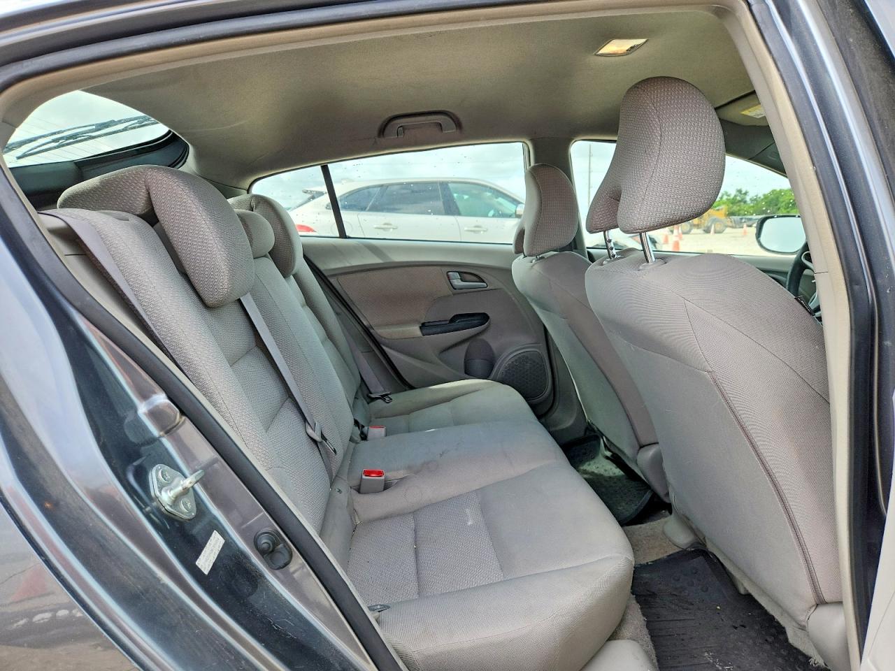 2012 Honda Insight Gray vin: JHMZE2H39CS005854