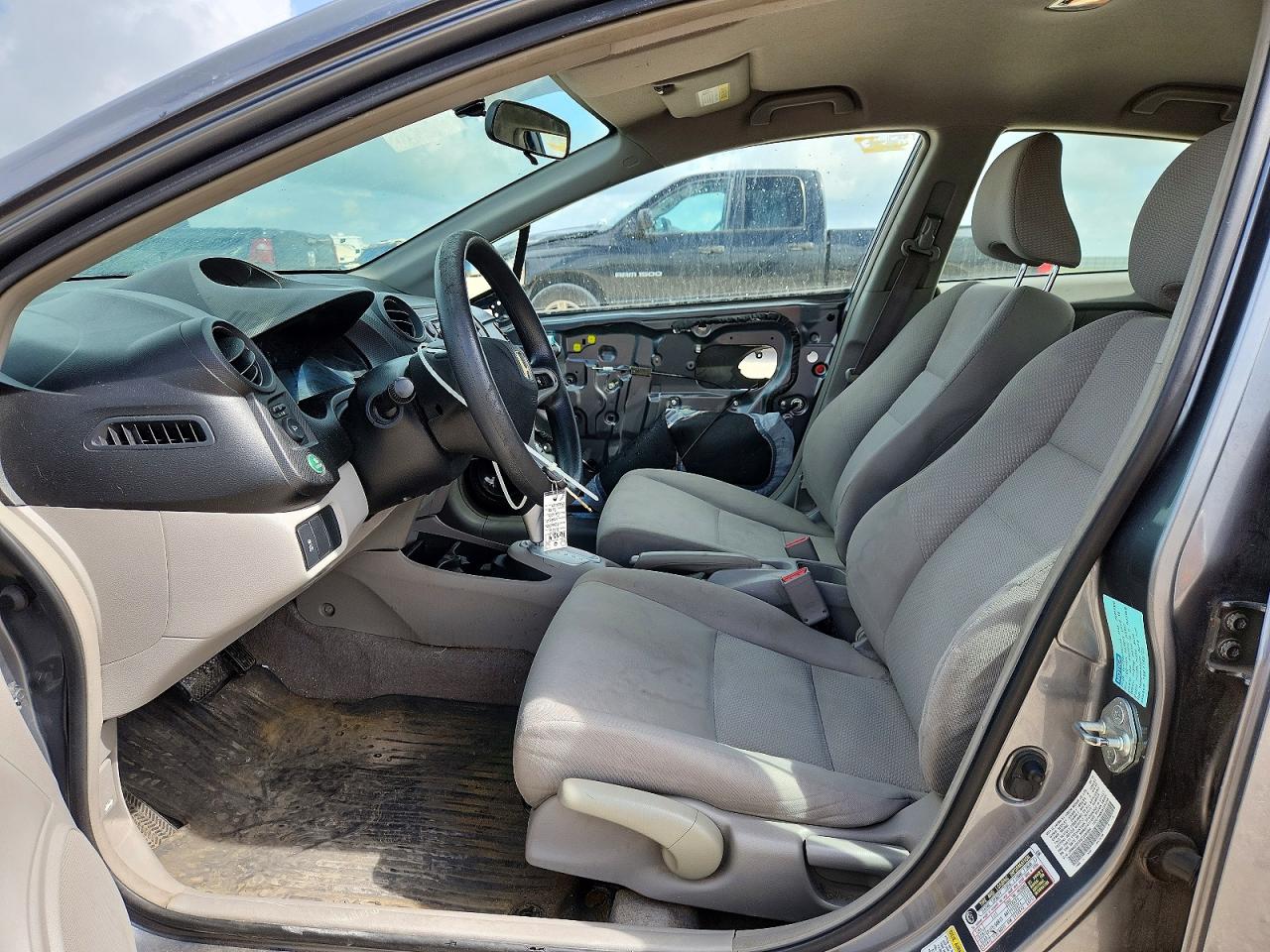 2012 Honda Insight Gray vin: JHMZE2H39CS005854