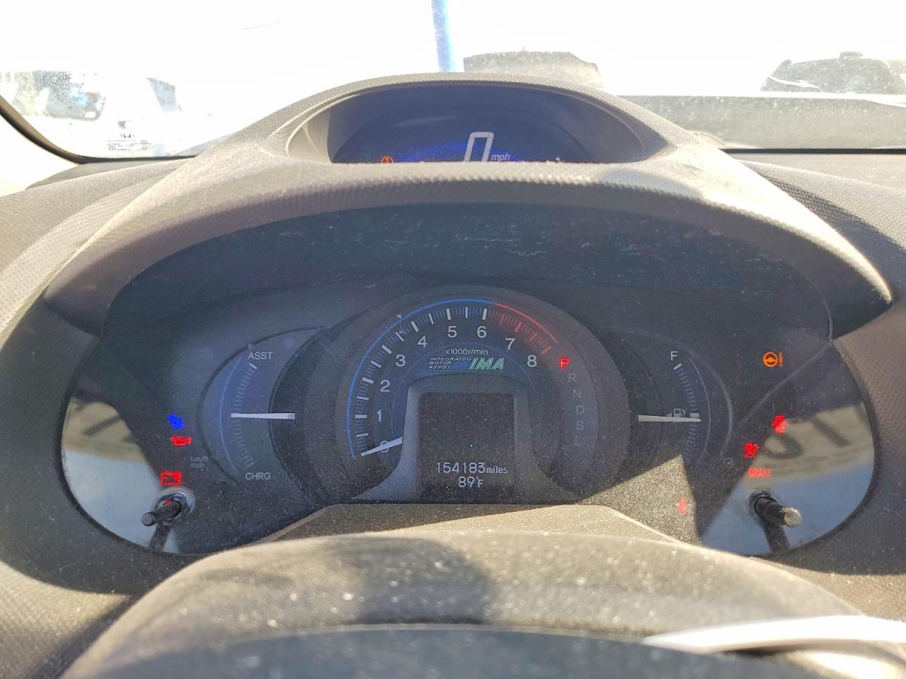 2012 Honda Insight Blue vin: JHMZE2H39CS006034