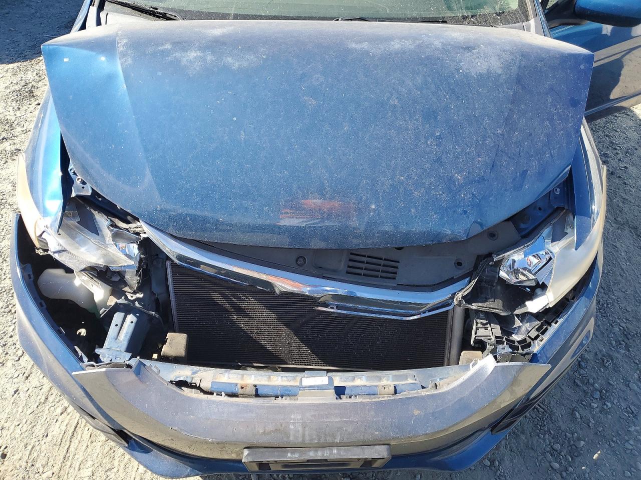 2012 Honda Insight Blue vin: JHMZE2H39CS006034