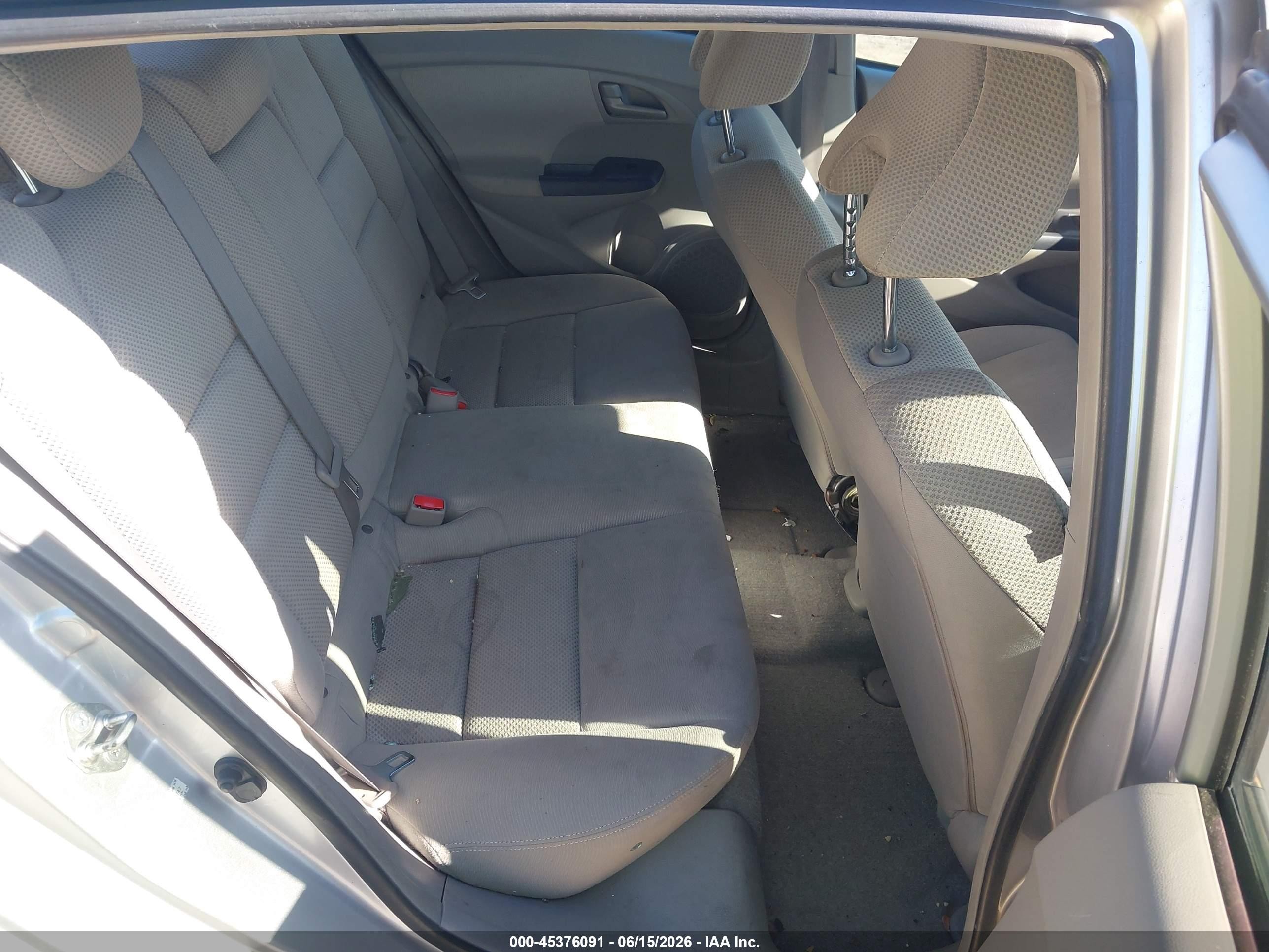 2010 Honda Insight Lx Silver vin: JHMZE2H50AS003747