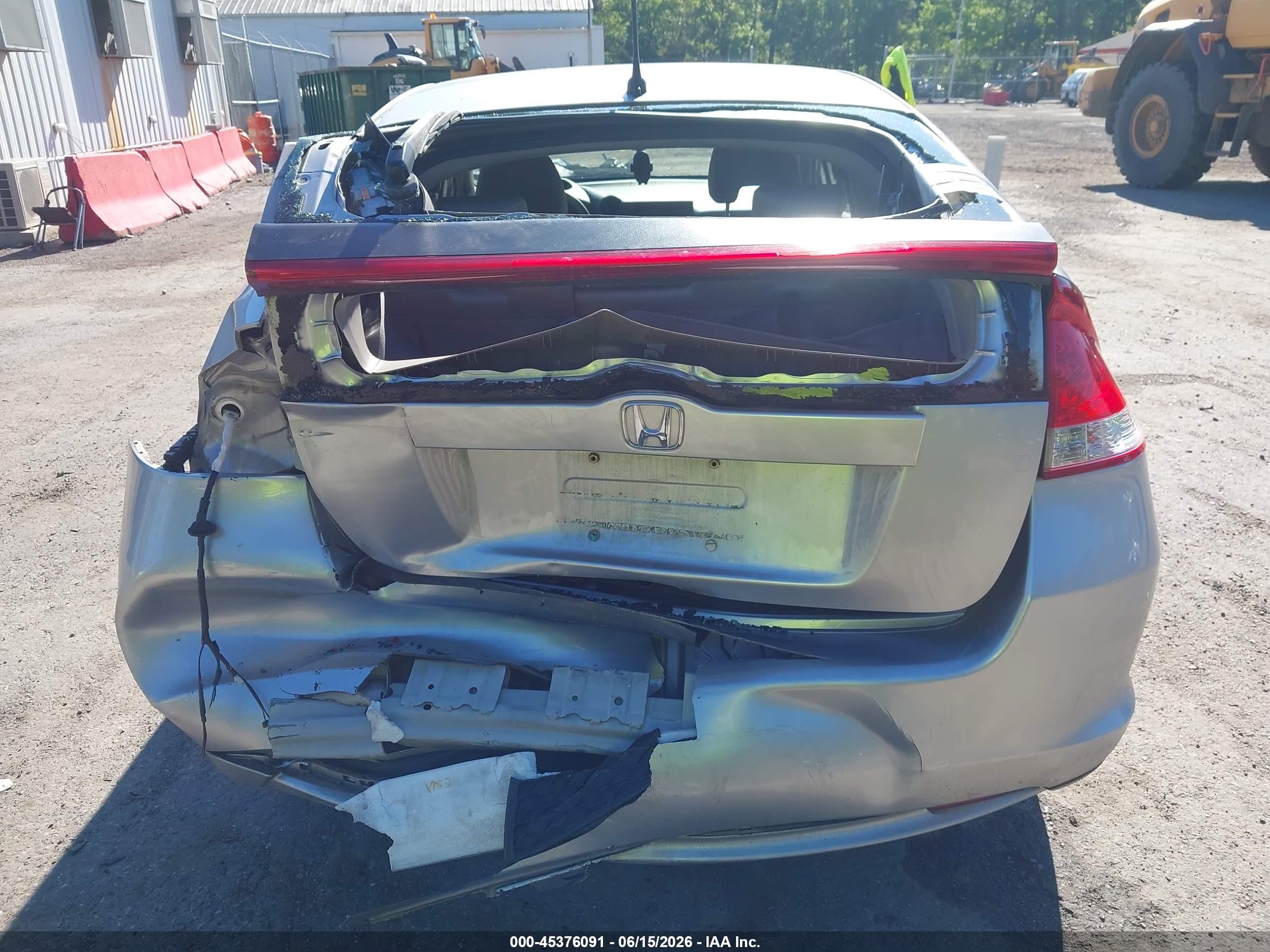 2010 Honda Insight Lx Silver vin: JHMZE2H50AS003747