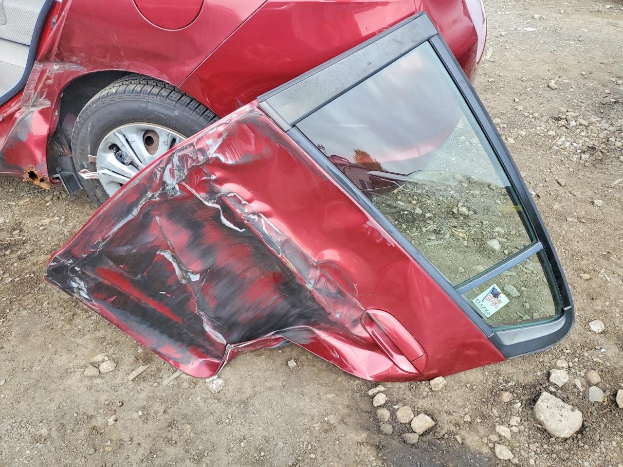 2010 Honda Insight Lx Red vin: JHMZE2H50AS004915