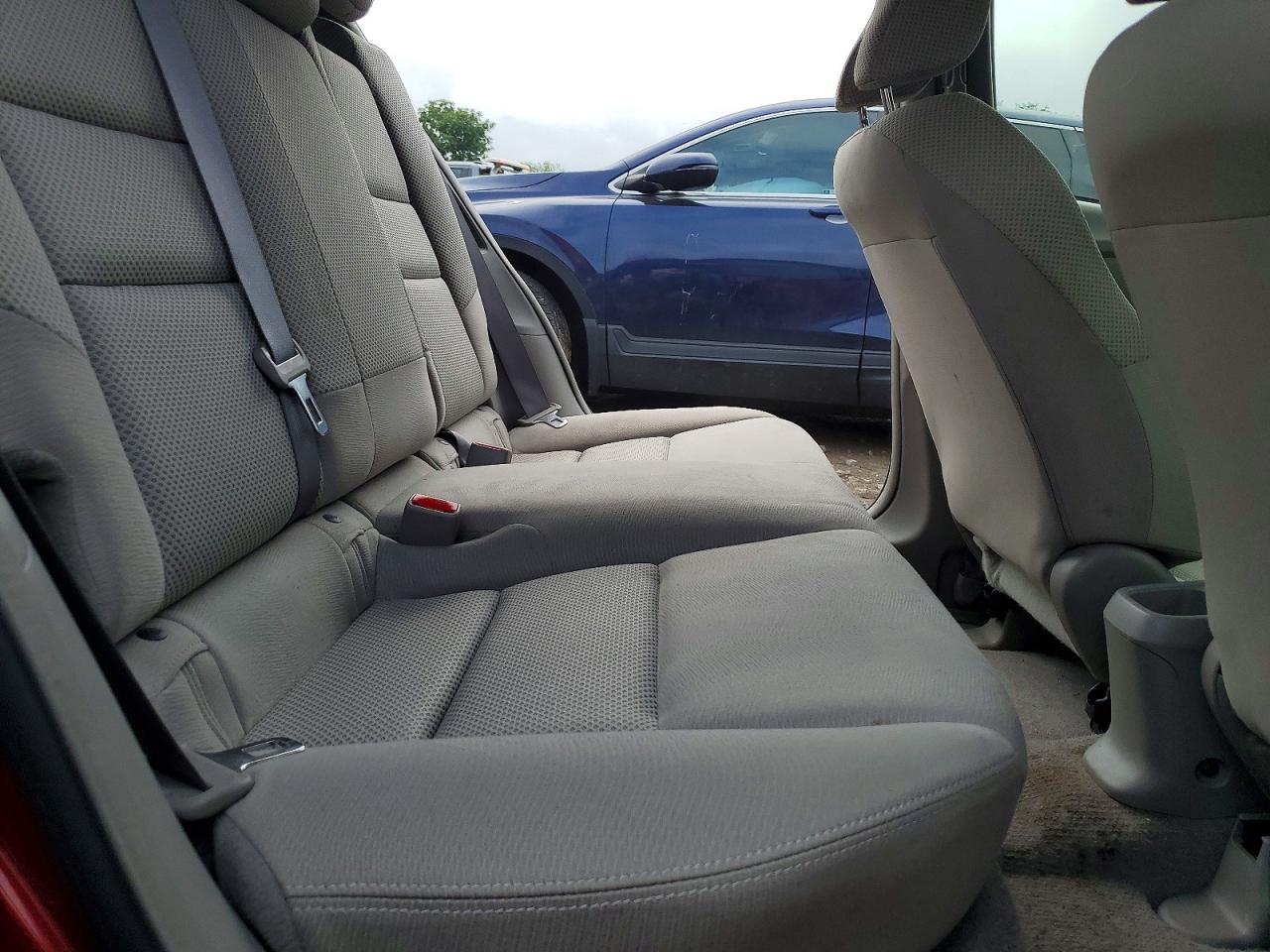 2010 Honda Insight Lx Red vin: JHMZE2H50AS004915