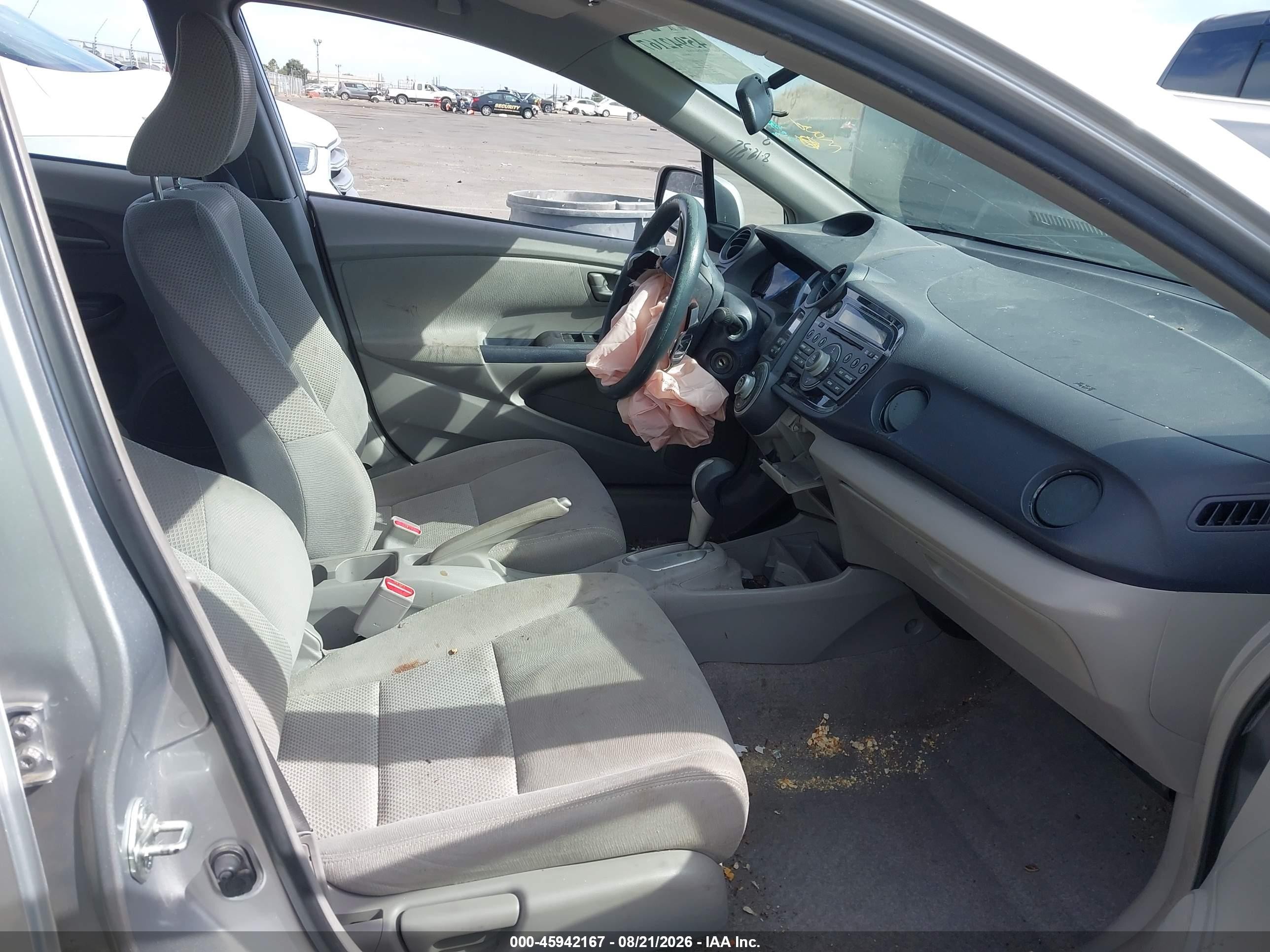 2010 Honda Insight Lx Silver vin: JHMZE2H50AS011749