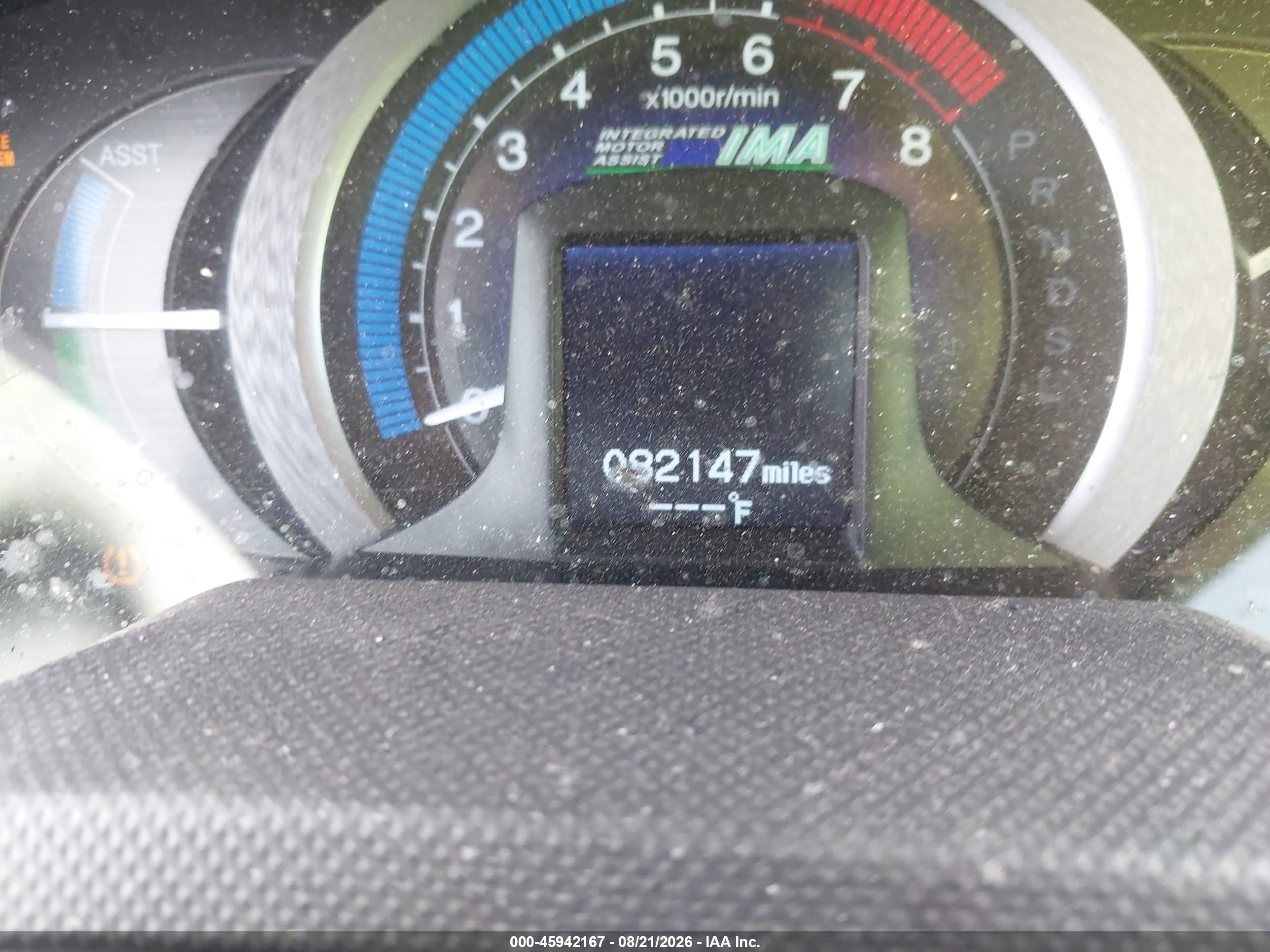 2010 Honda Insight Lx Silver vin: JHMZE2H50AS011749
