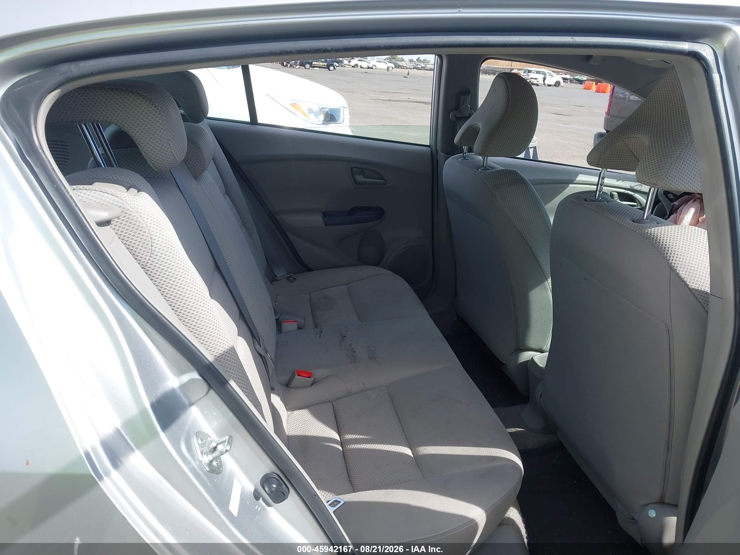2010 Honda Insight Lx Silver vin: JHMZE2H50AS011749