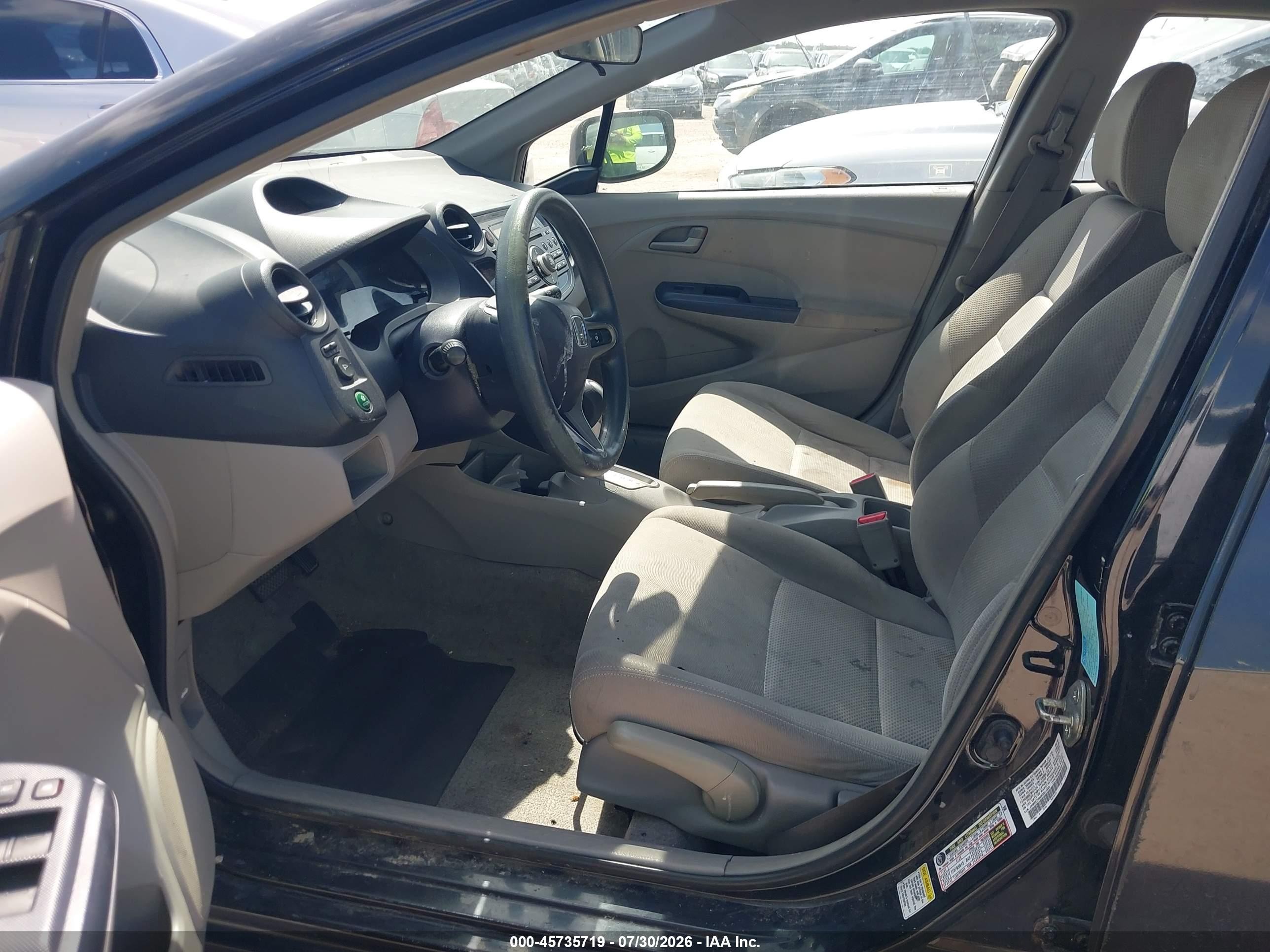 2010 Honda Insight Lx Черный vin: JHMZE2H50AS014389