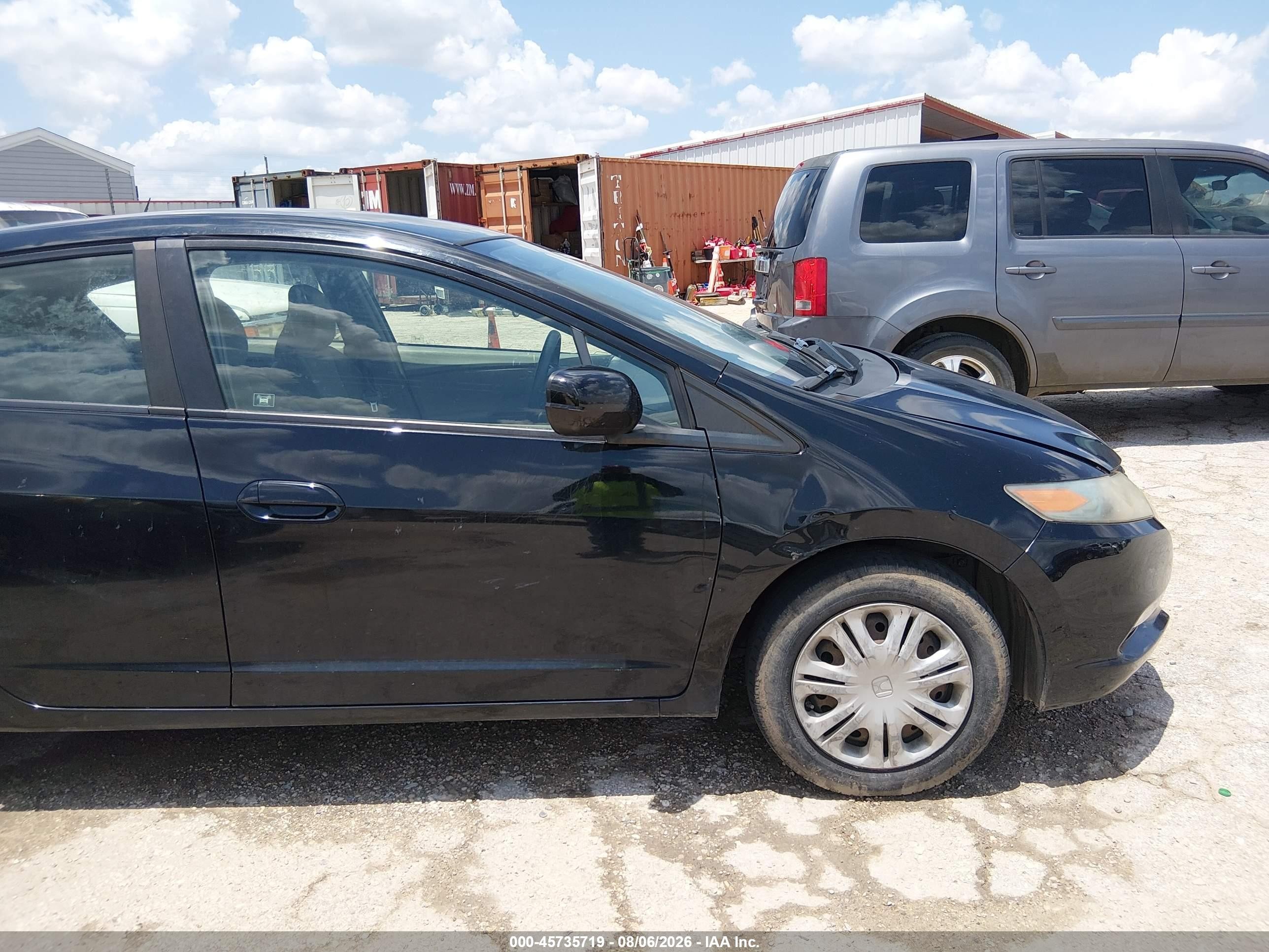 2010 Honda Insight Lx Черный vin: JHMZE2H50AS014389