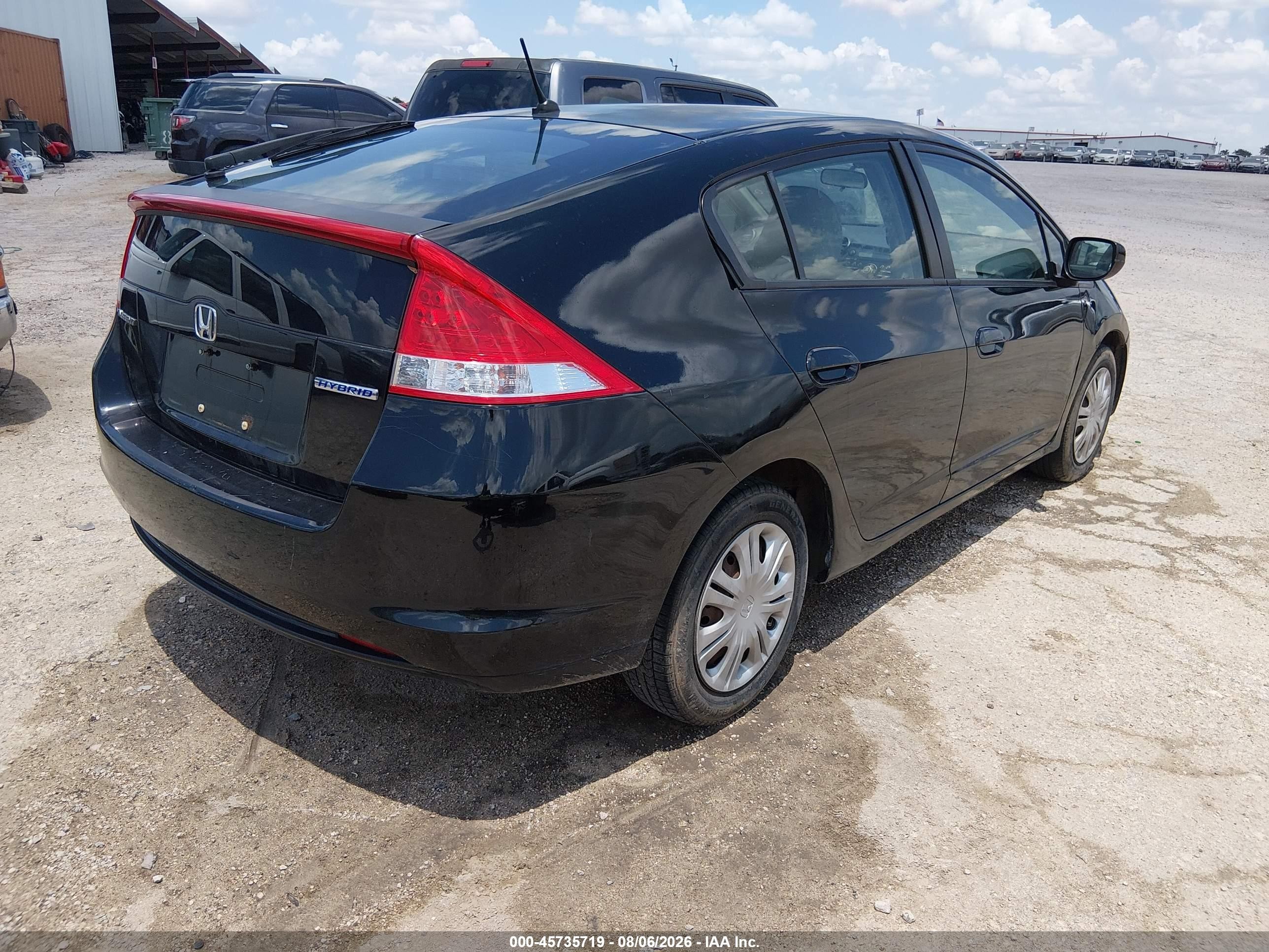 2010 Honda Insight Lx Черный vin: JHMZE2H50AS014389