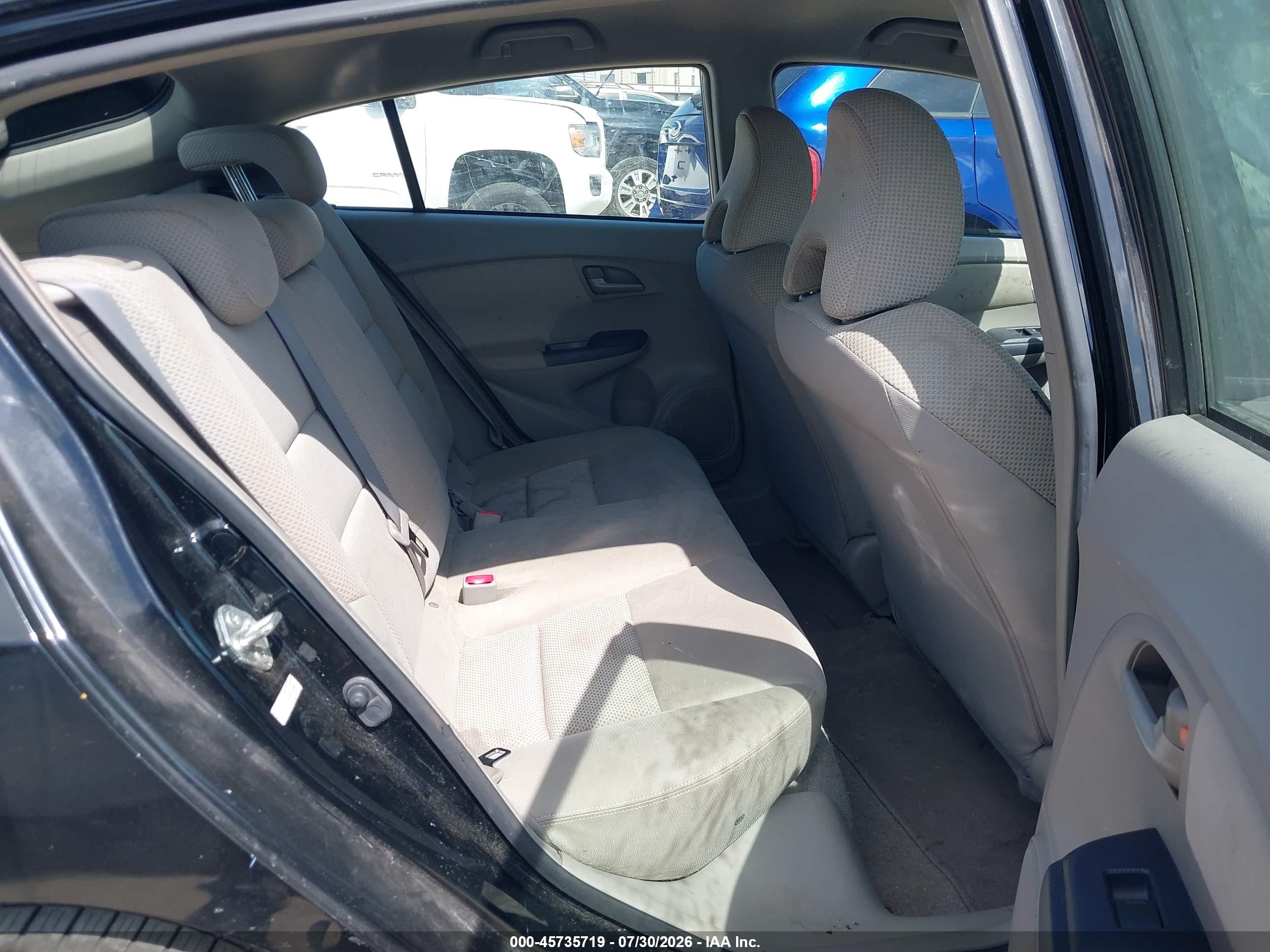2010 Honda Insight Lx Черный vin: JHMZE2H50AS014389