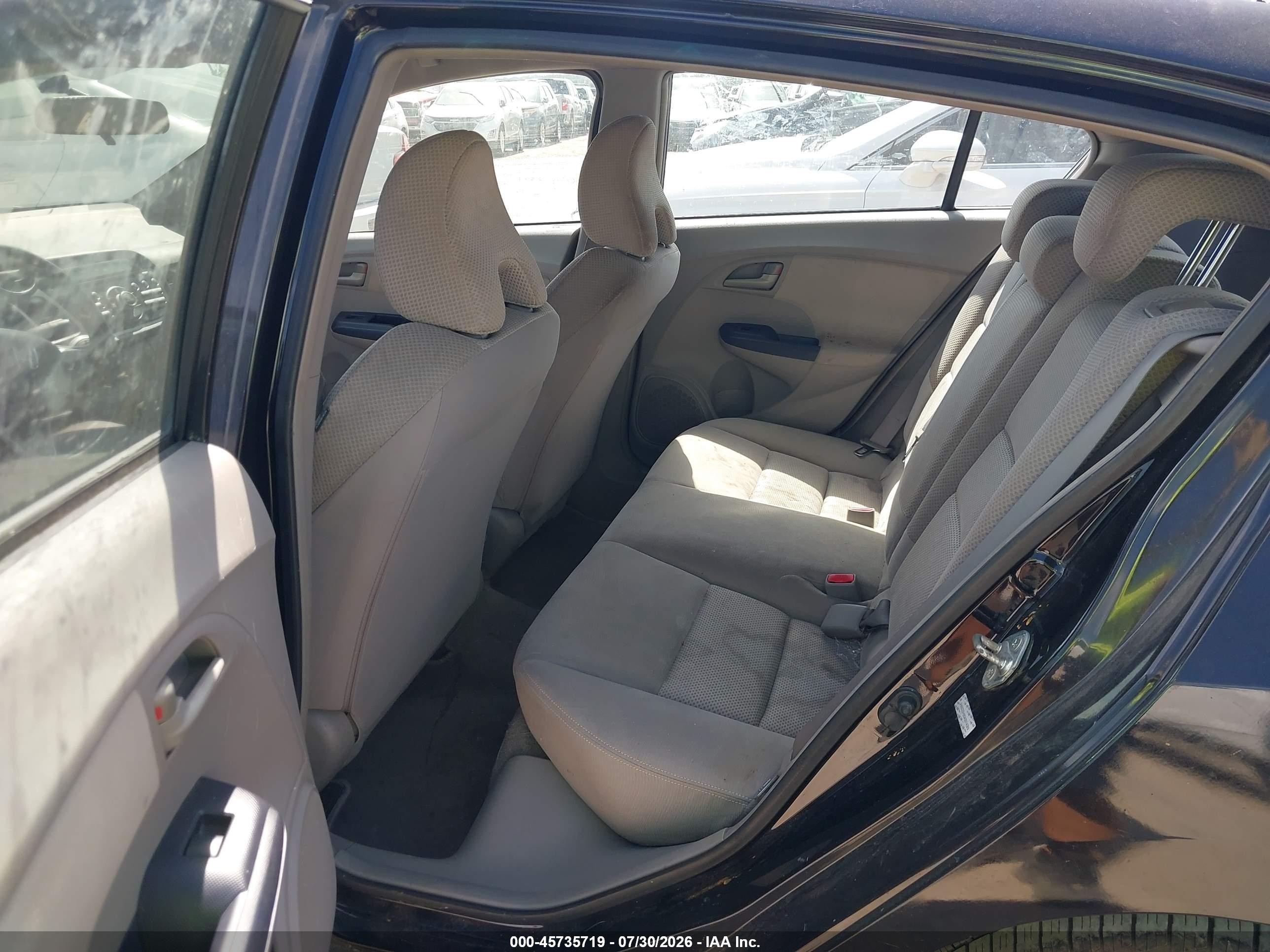 2010 Honda Insight Lx Черный vin: JHMZE2H50AS014389