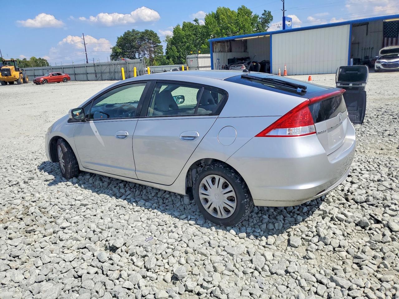 2010 Honda Insight Lx Silver vin: JHMZE2H50AS042872