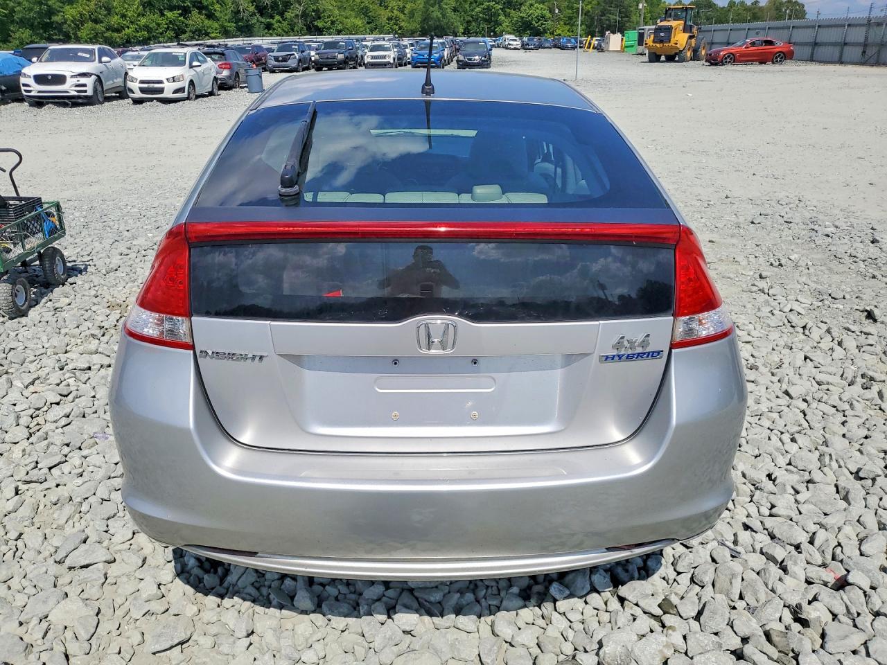 2010 Honda Insight Lx Silver vin: JHMZE2H50AS042872