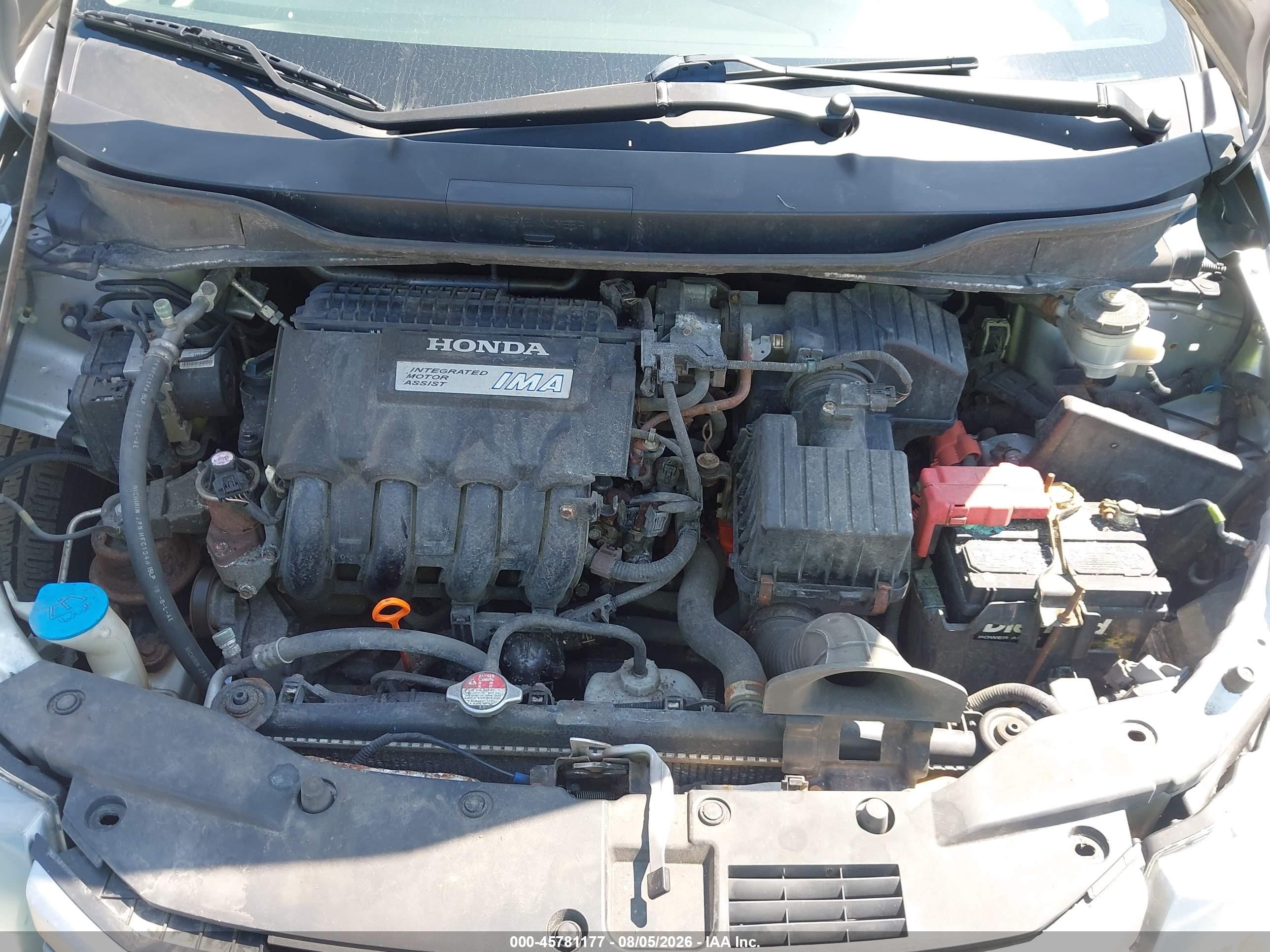 2010 Honda Insight Lx Silver vin: JHMZE2H51AS008200