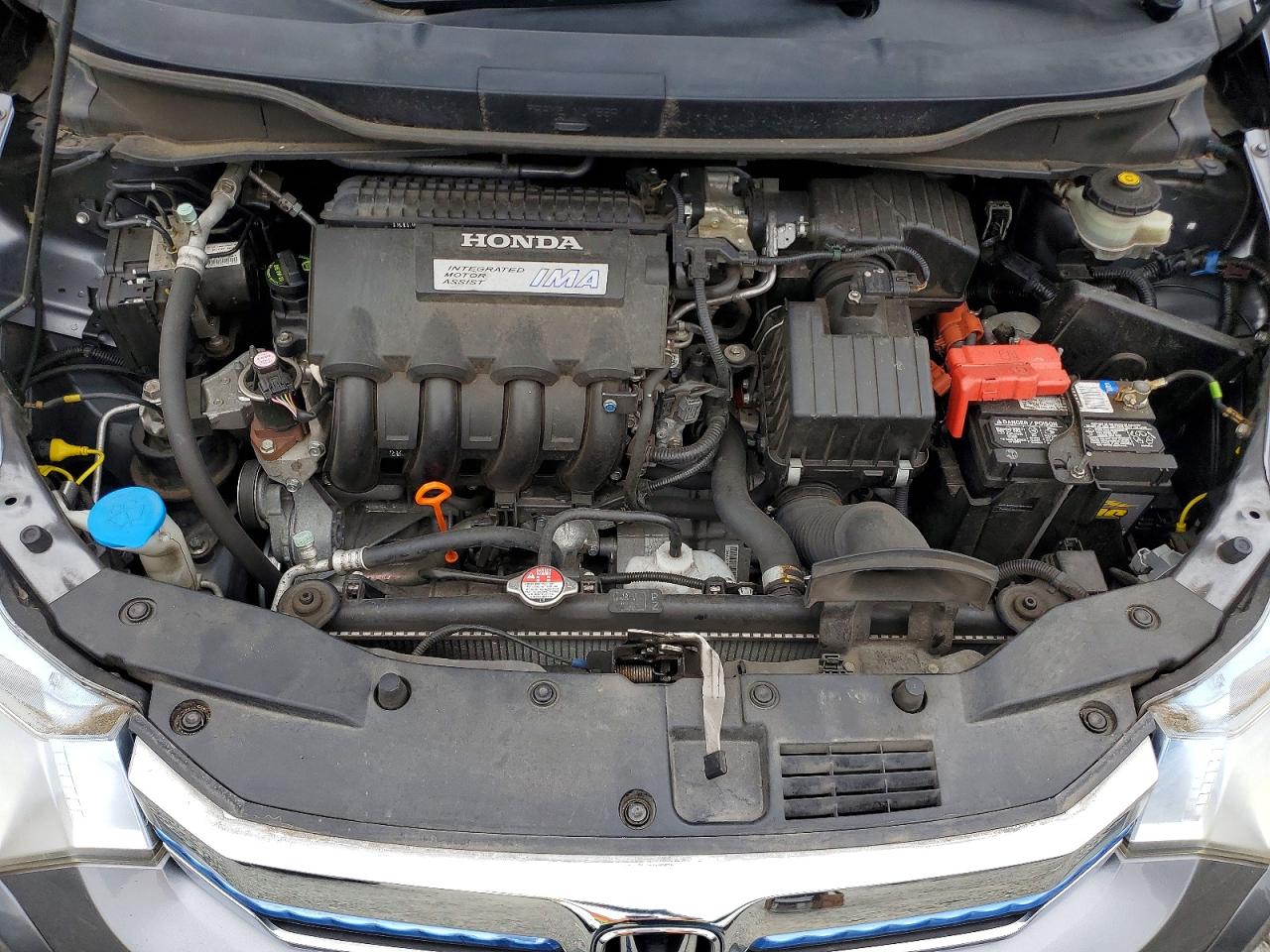 2013 Honda Insight Lx Gray vin: JHMZE2H51DS000974