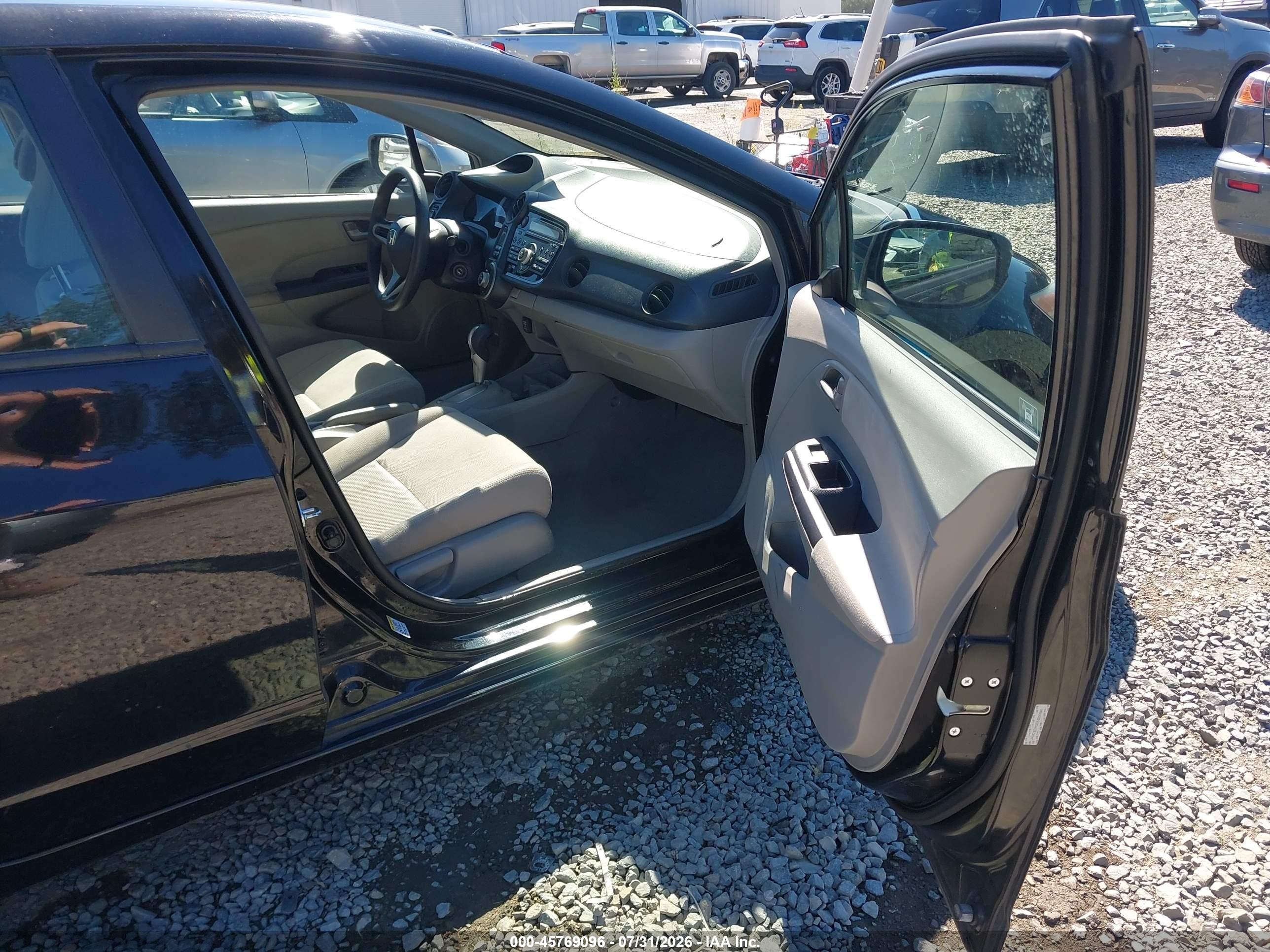 2010 Honda Insight Lx Black vin: JHMZE2H52AS000641