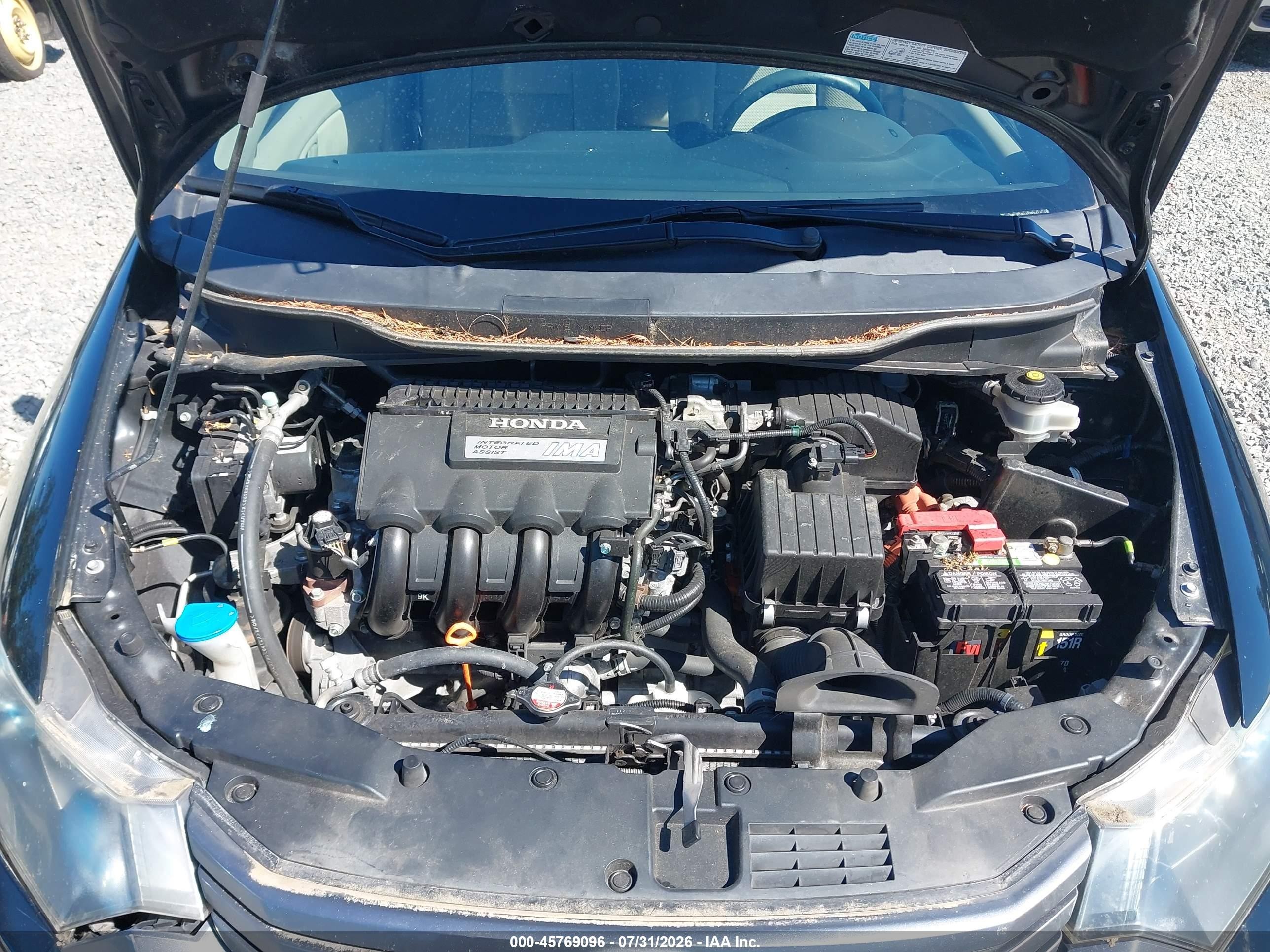 2010 Honda Insight Lx Black vin: JHMZE2H52AS000641