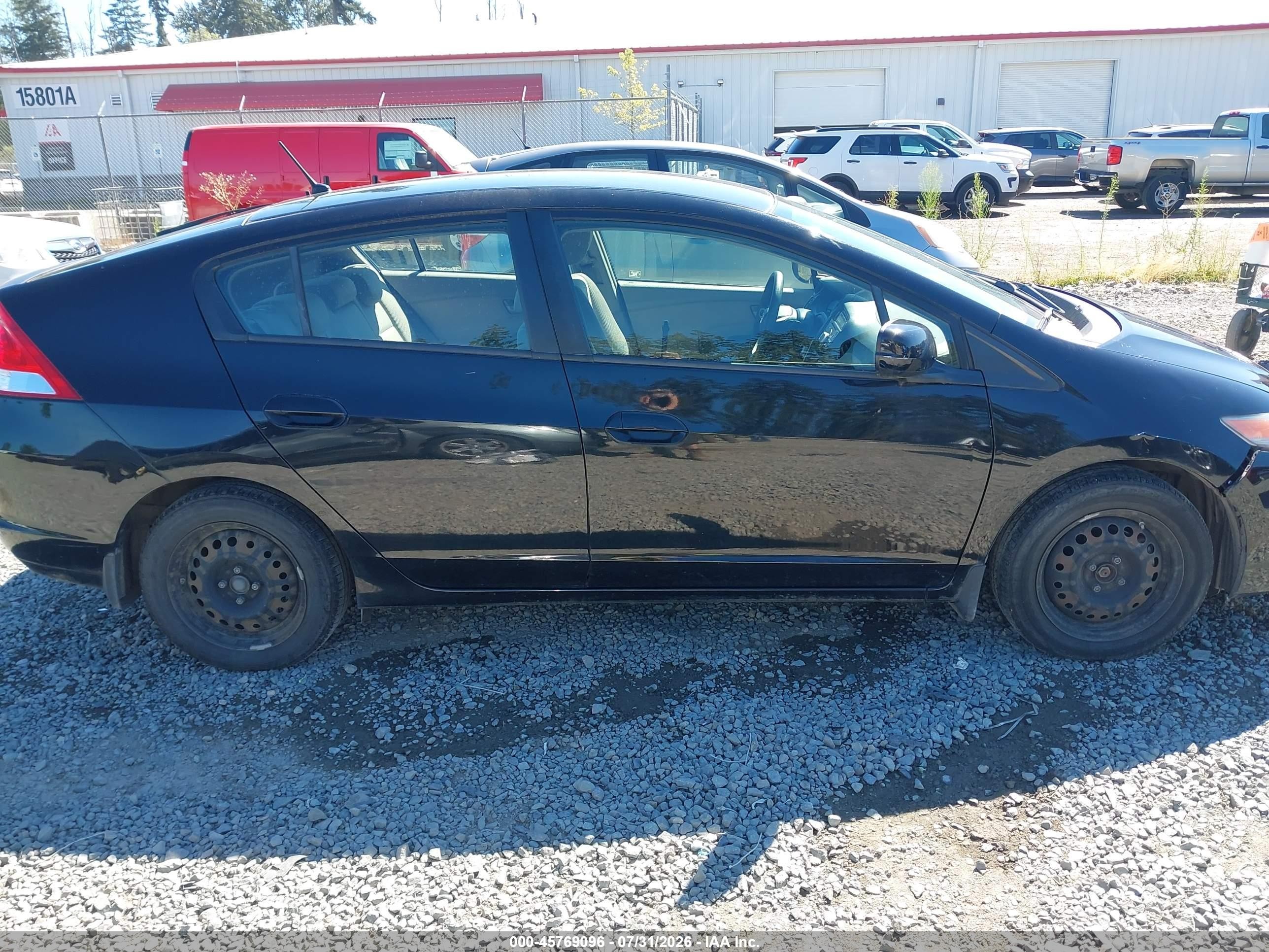 2010 Honda Insight Lx Black vin: JHMZE2H52AS000641