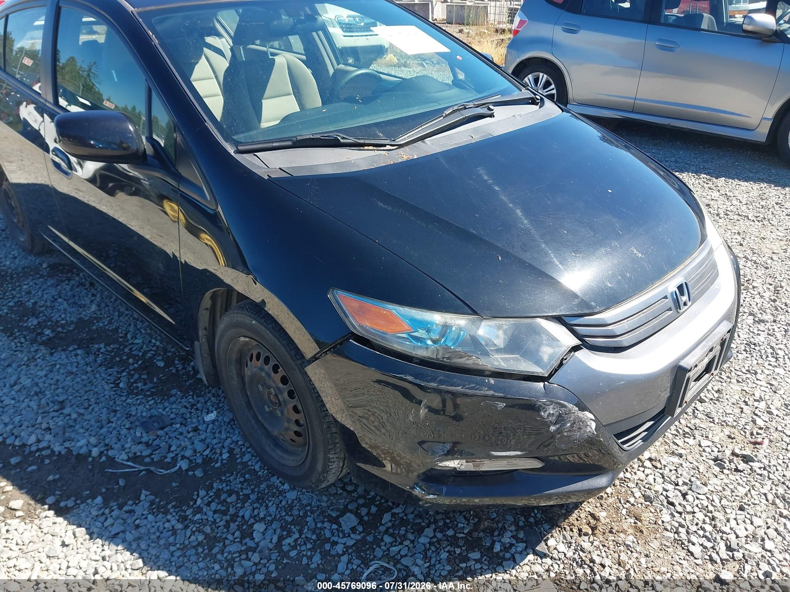 2010 Honda Insight Lx Black vin: JHMZE2H52AS000641