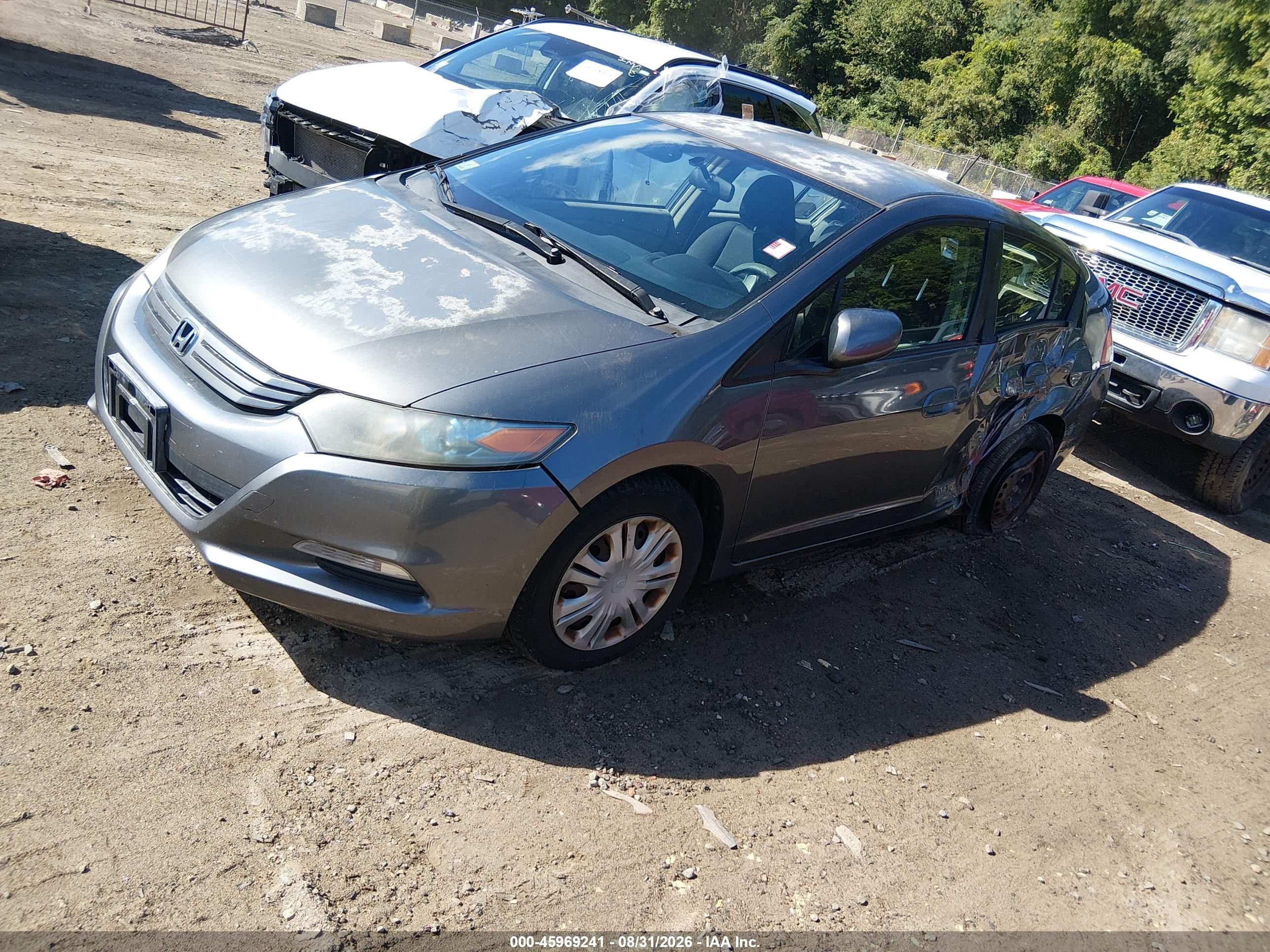 2010 Honda Insight Lx Бежевый vin: JHMZE2H52AS018542