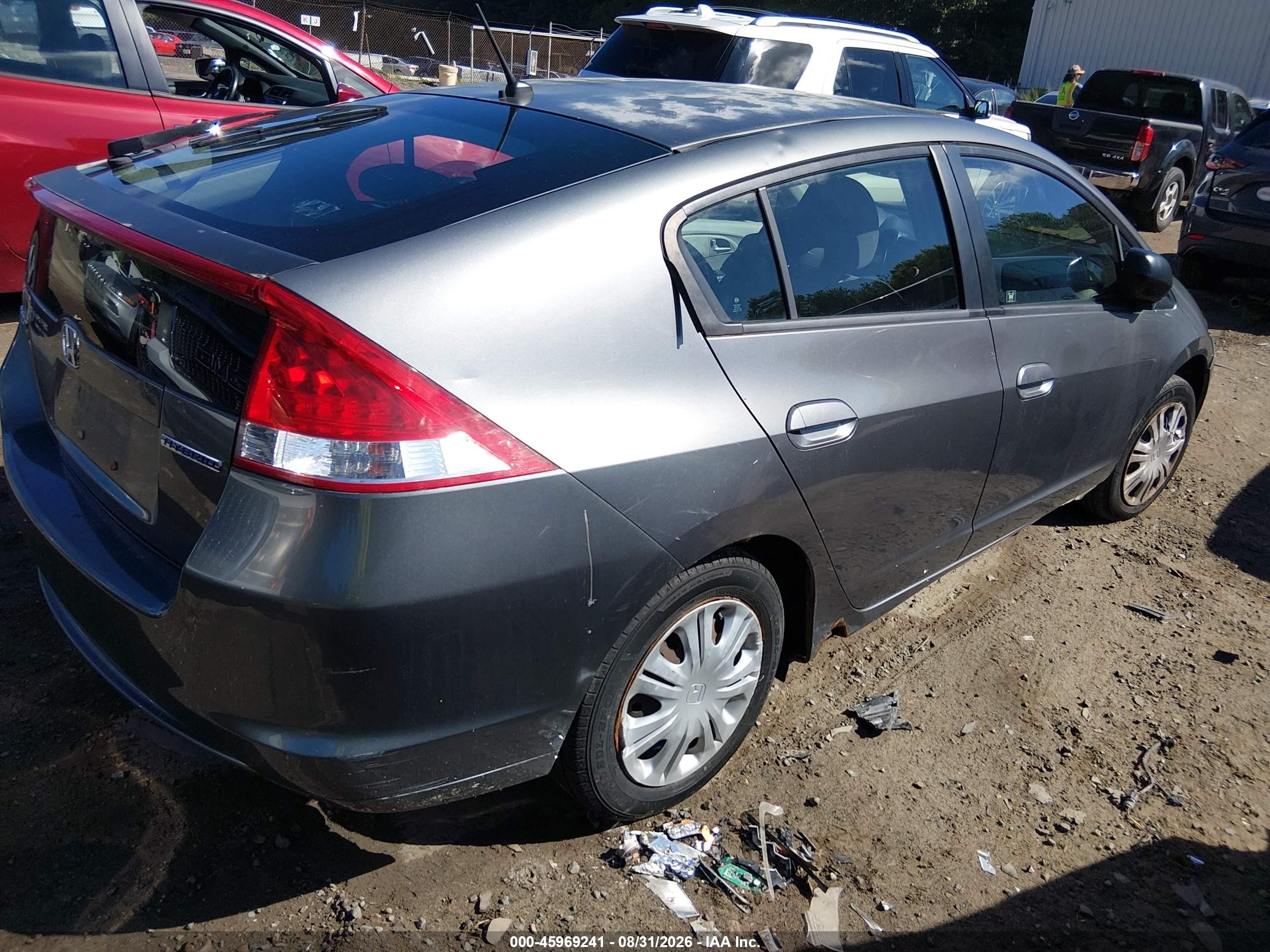 2010 Honda Insight Lx Бежевый vin: JHMZE2H52AS018542