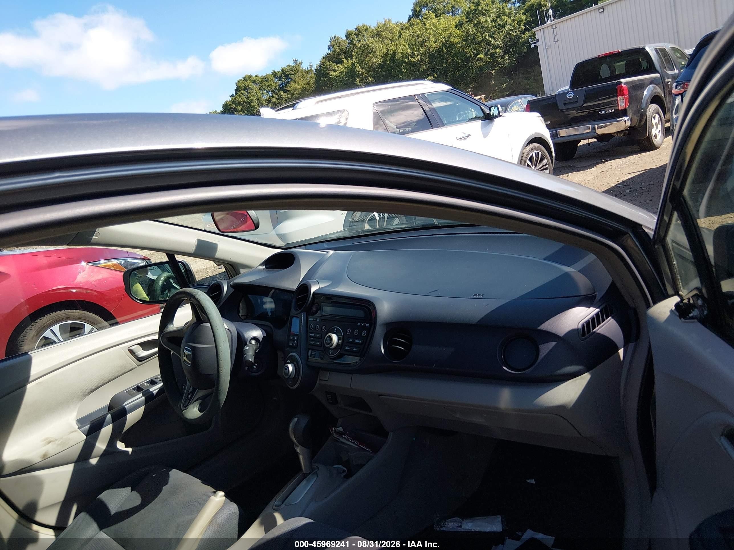 2010 Honda Insight Lx Бежевый vin: JHMZE2H52AS018542