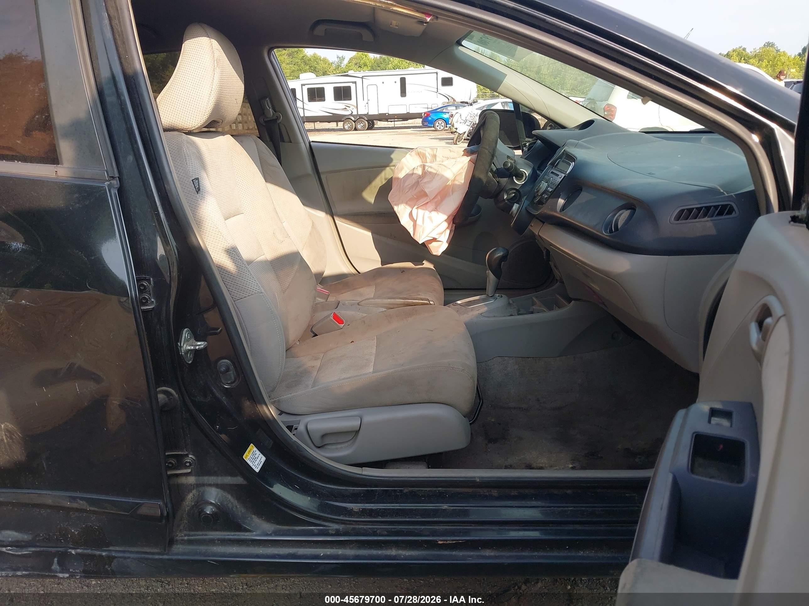 2010 Honda Insight Lx Black vin: JHMZE2H52AS021182