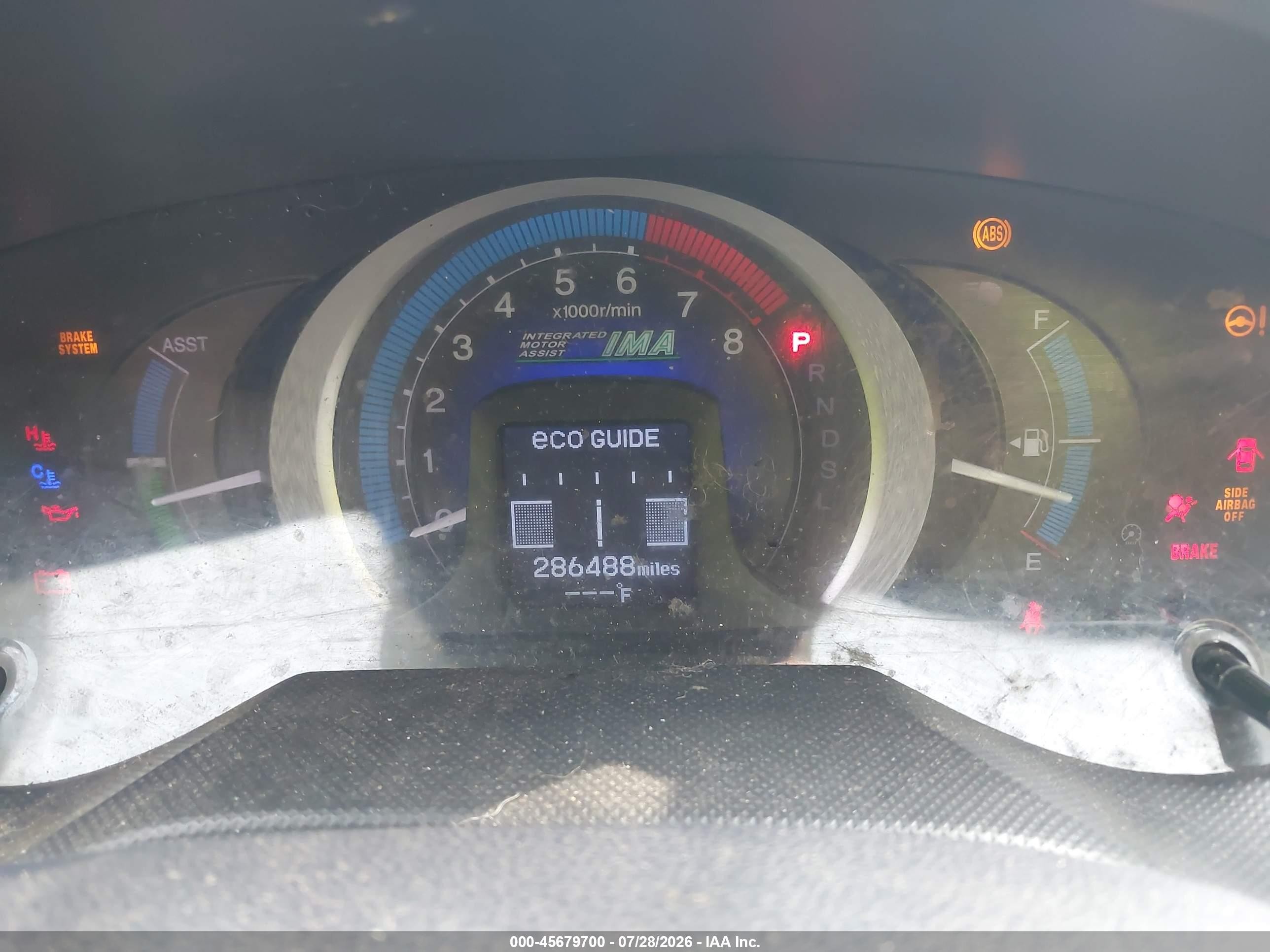 2010 Honda Insight Lx Black vin: JHMZE2H52AS021182
