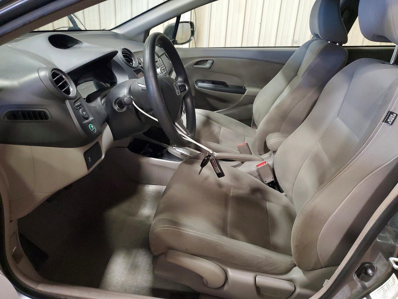 2013 Honda Insight Lx Gray vin: JHMZE2H52DS002958