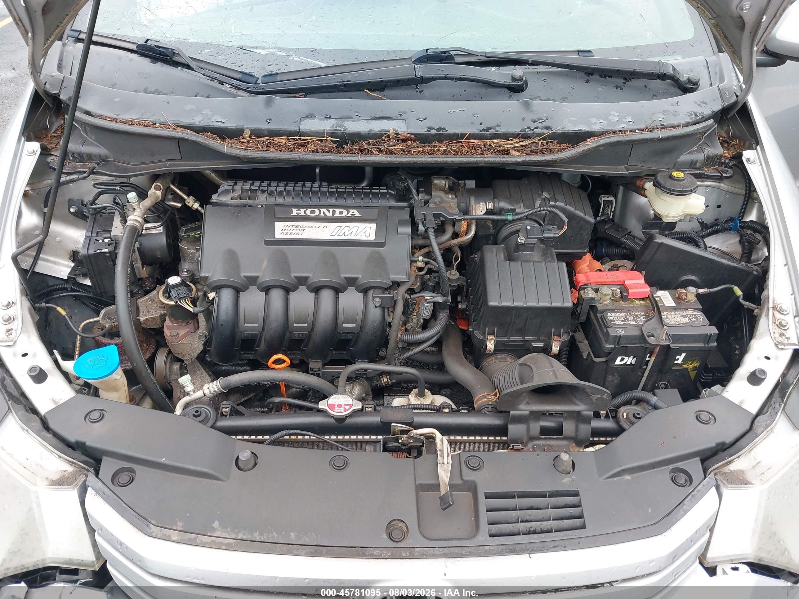 2010 Honda Insight Lx Silver vin: JHMZE2H53AS005833
