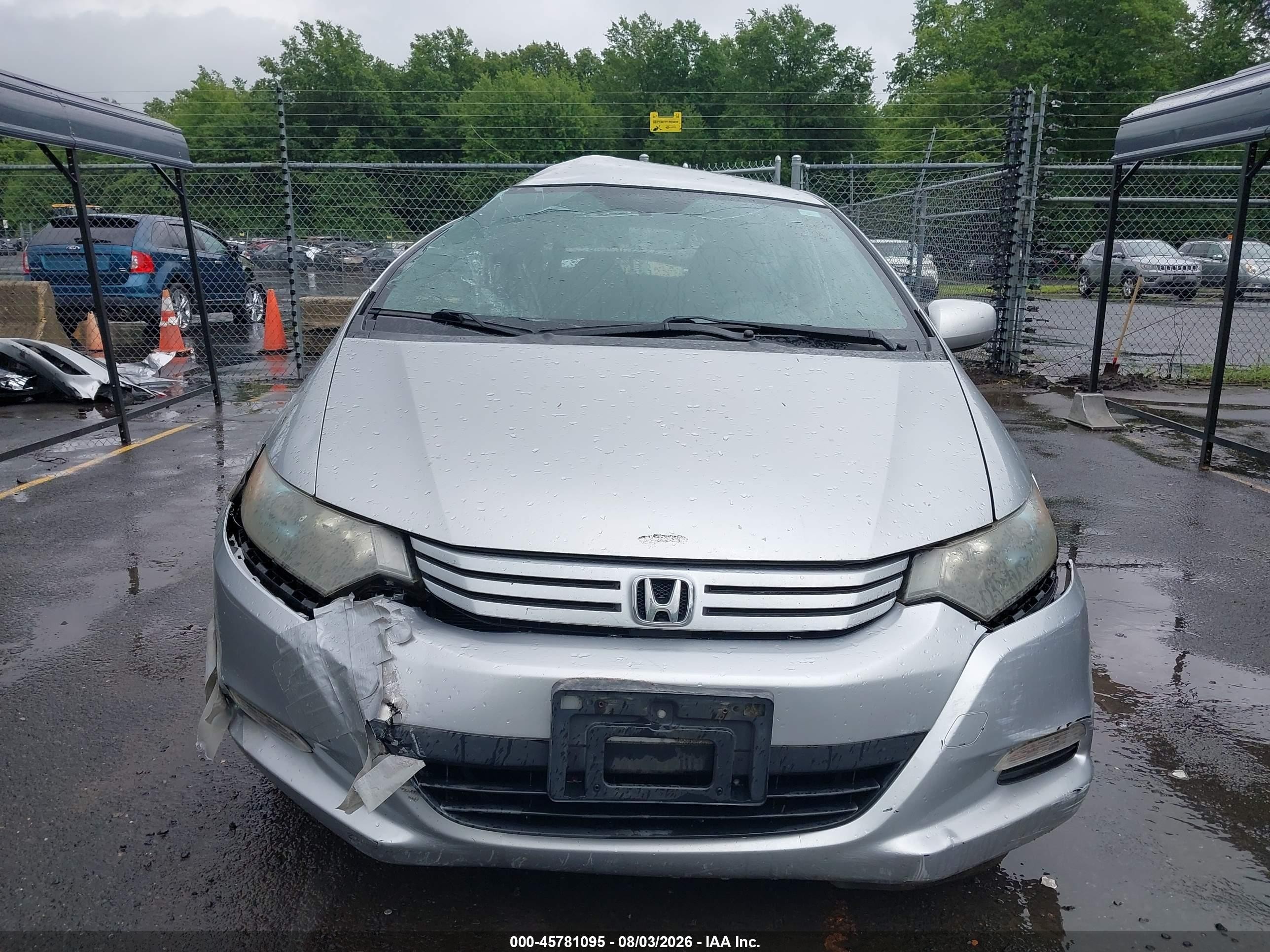 2010 Honda Insight Lx Silver vin: JHMZE2H53AS005833