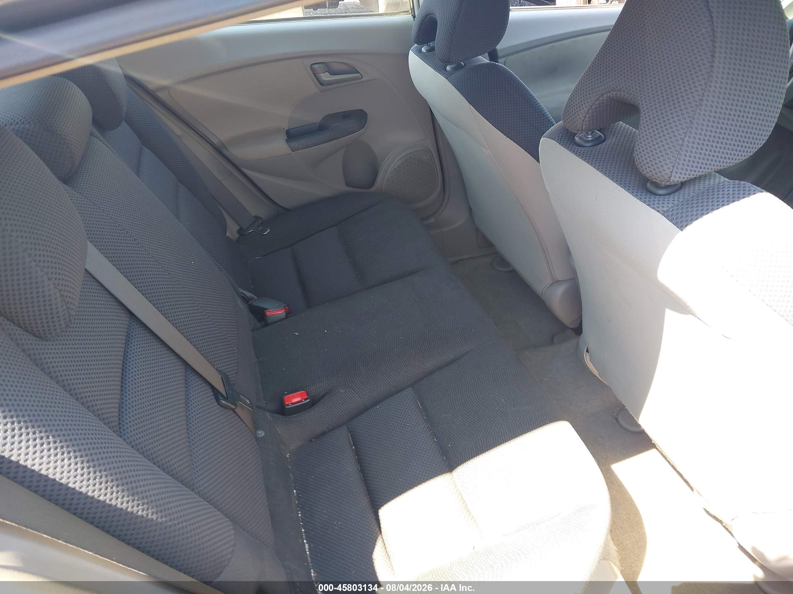 2011 Honda Insight Lx Gray vin: JHMZE2H53BS009267